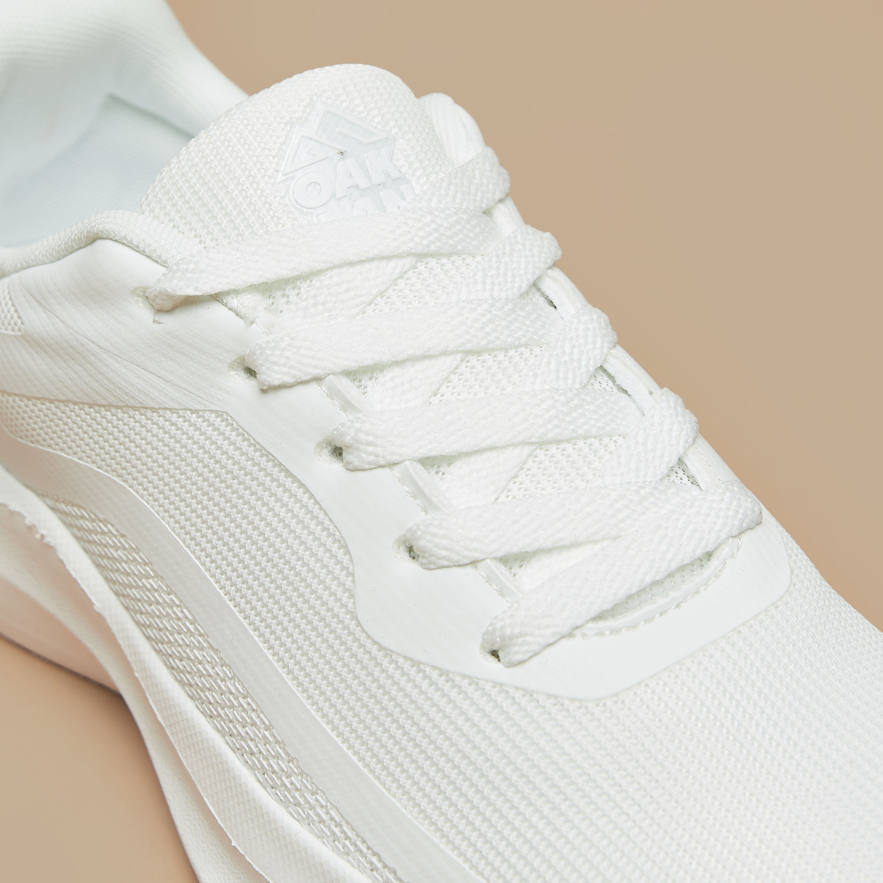 Oakland by Shoexpress Textured Lace-Up Sports Shoes-sports-women-shoes-image-5