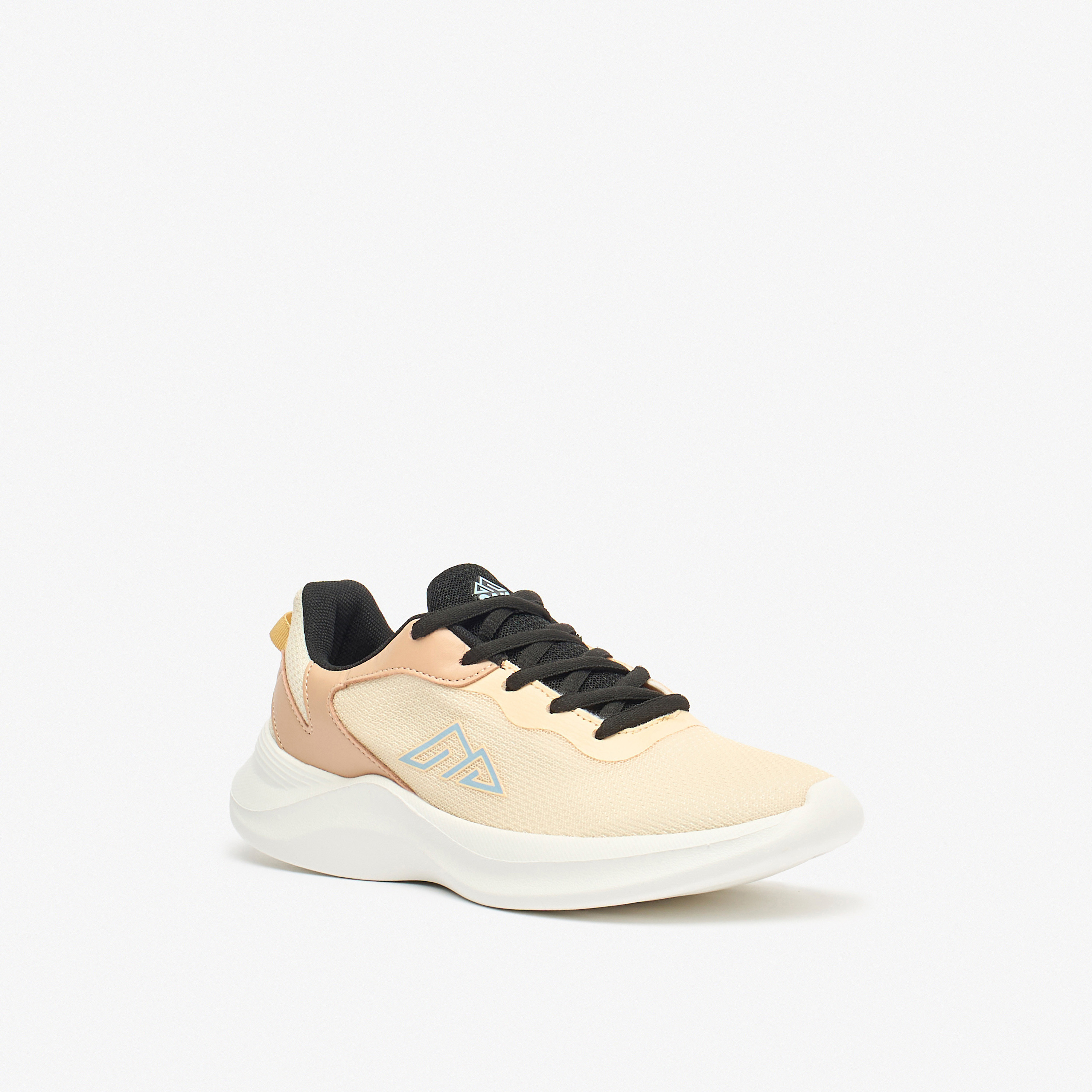 Oaklan by Shoexpress Textured Lace-Up Sports Shoes with Pull Tabs-sports-women-shoes-image-6