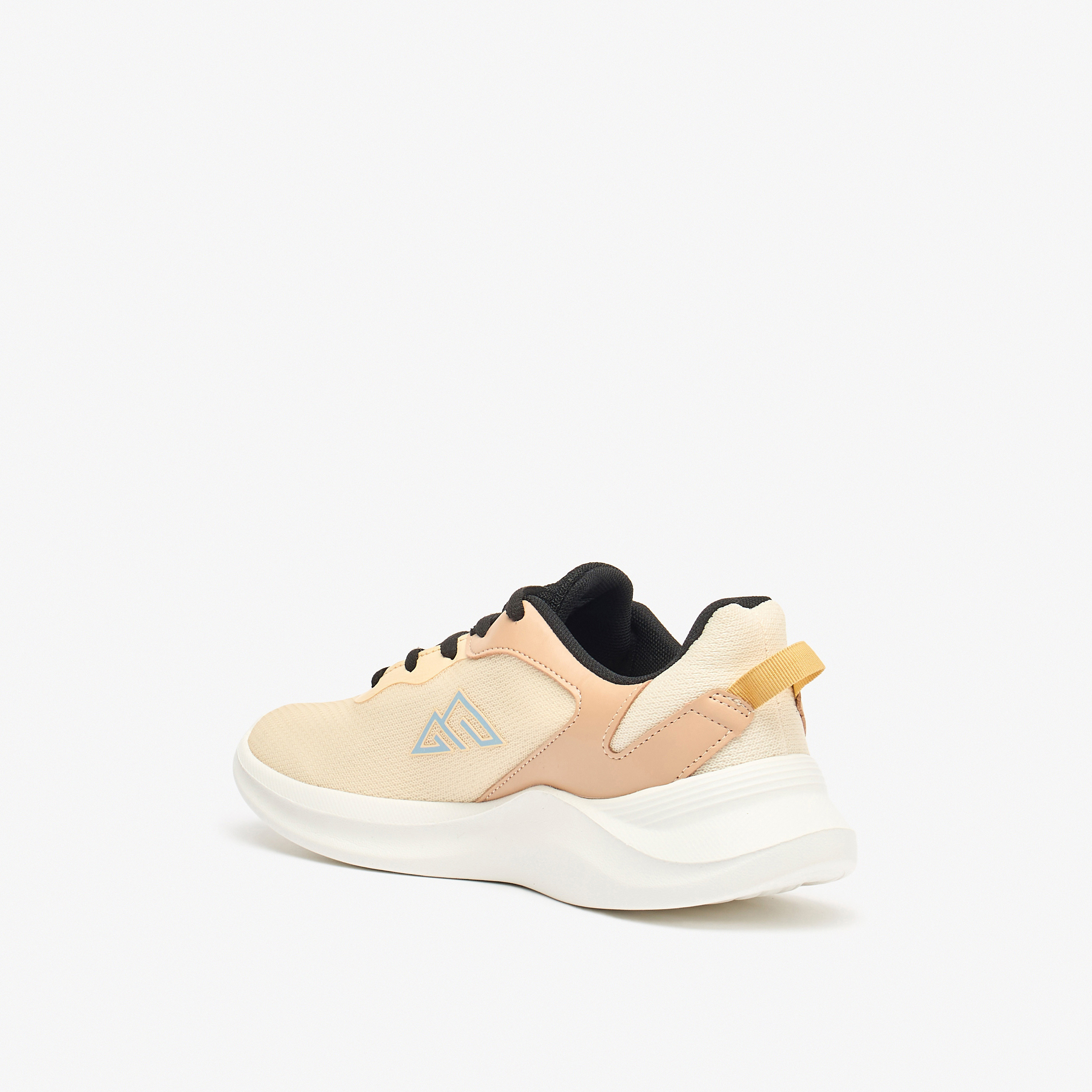 Oaklan by Shoexpress Textured Lace-Up Sports Shoes with Pull Tabs-sports-women-shoes-image-7
