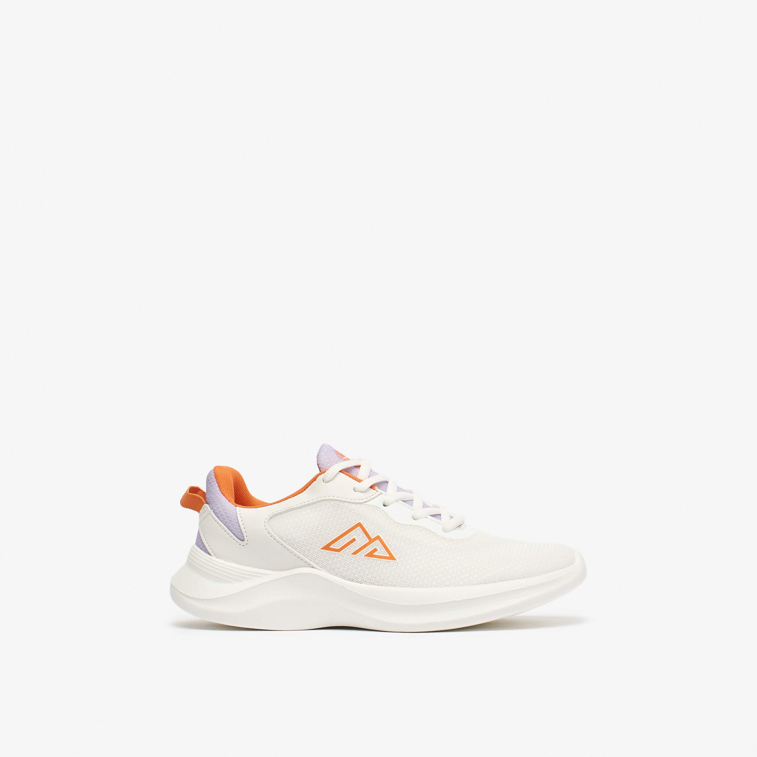 Oaklan by Shoexpress Textured Lace-Up Sports Shoes with Pull Tabs-sports-women-shoes-image-3