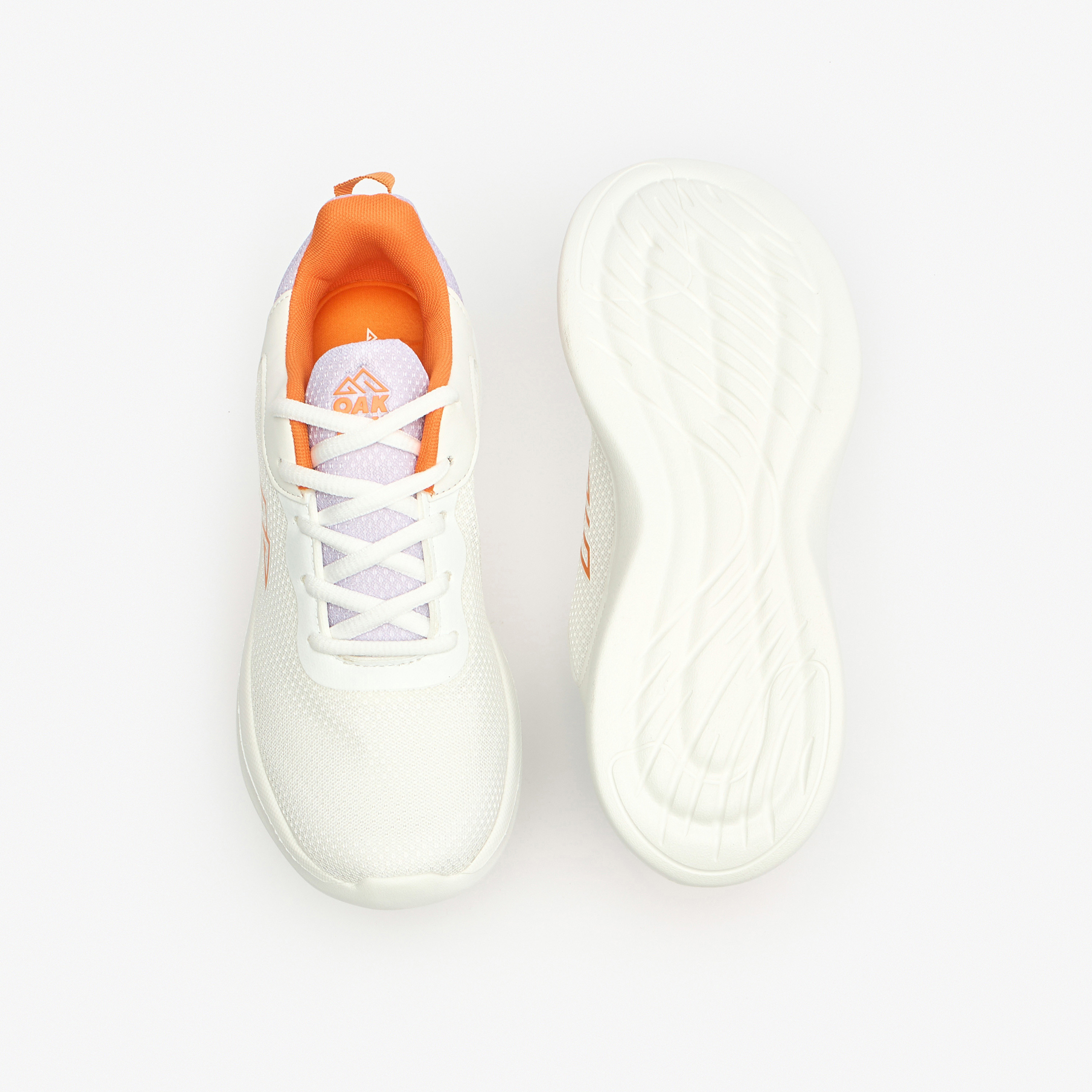 Oaklan by Shoexpress Textured Lace-Up Sports Shoes with Pull Tabs-sports-women-shoes-image-4