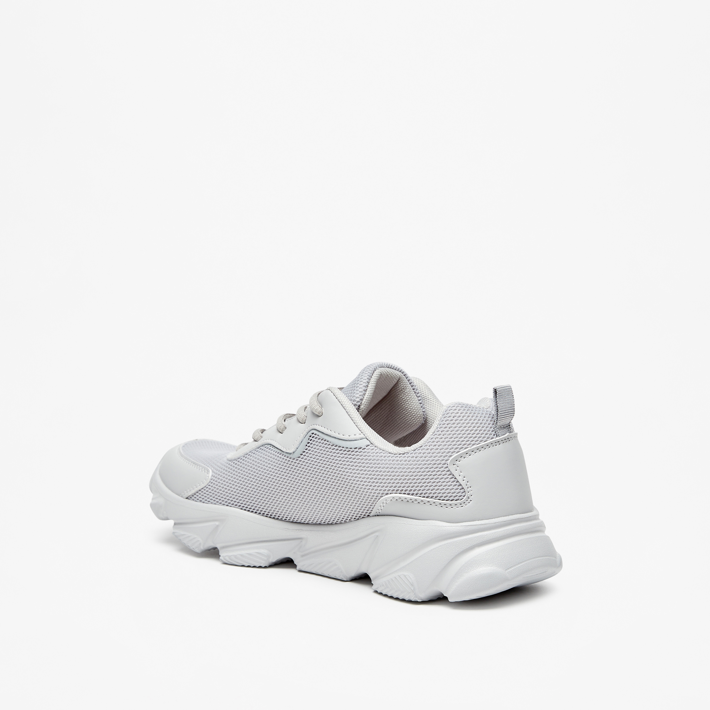Oaklan by Shoexpress Panelled Lace-Up Sports Shoes-sports-women-shoes-image-2