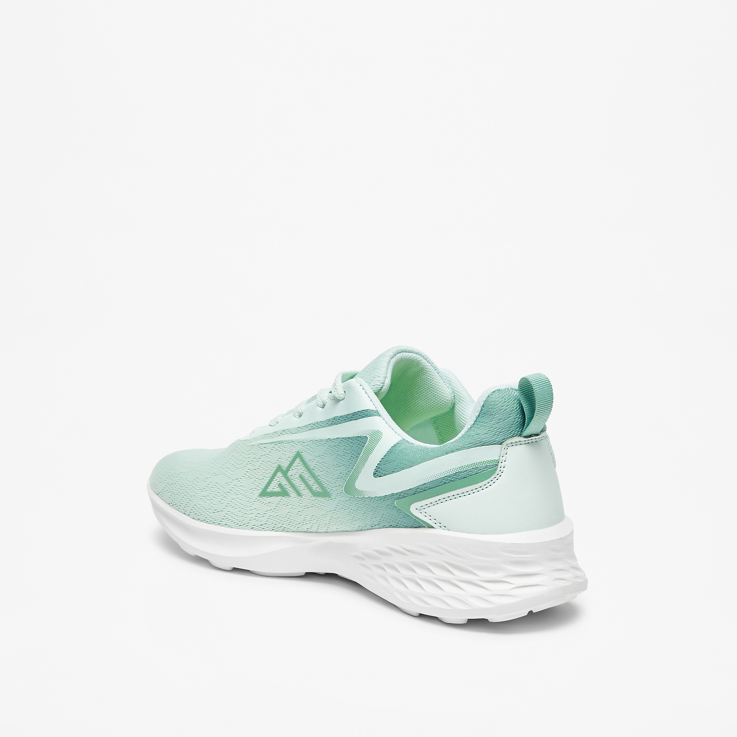 Oaklan by Shoexpress Textured Lace-Up Sports Shoes-sports-women-shoes-image-2