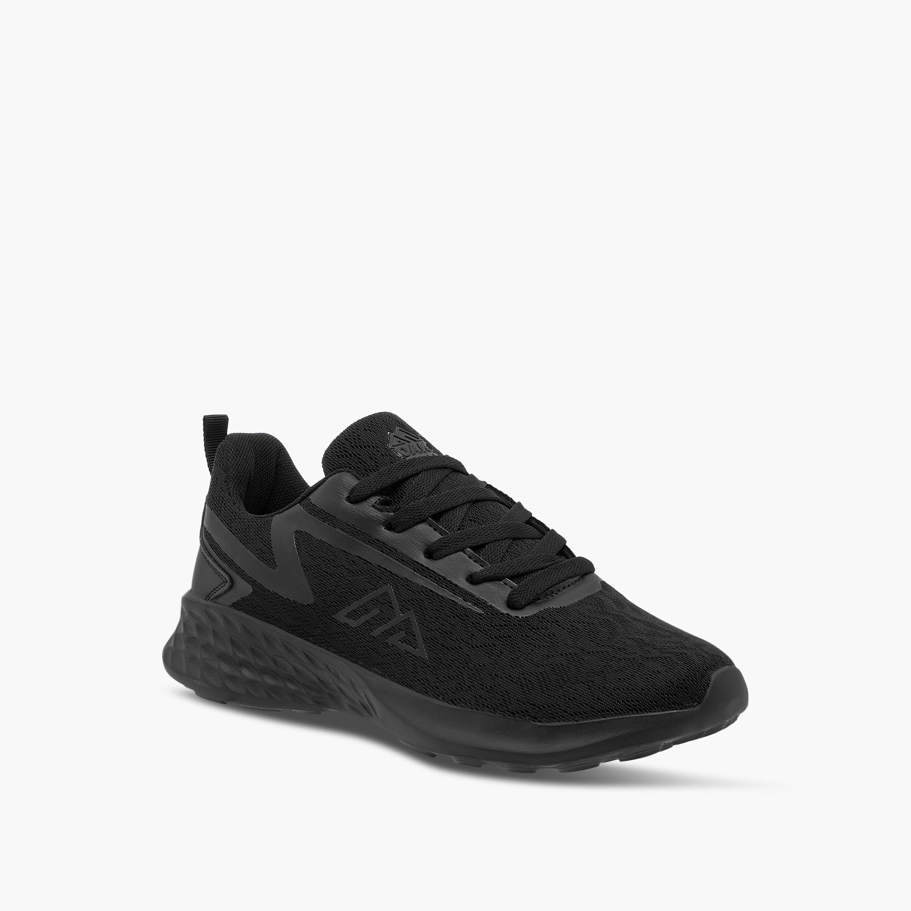 Oaklan by Shoexpress Textured Lace-Up Sports Shoes-sports-women-shoes-image-2