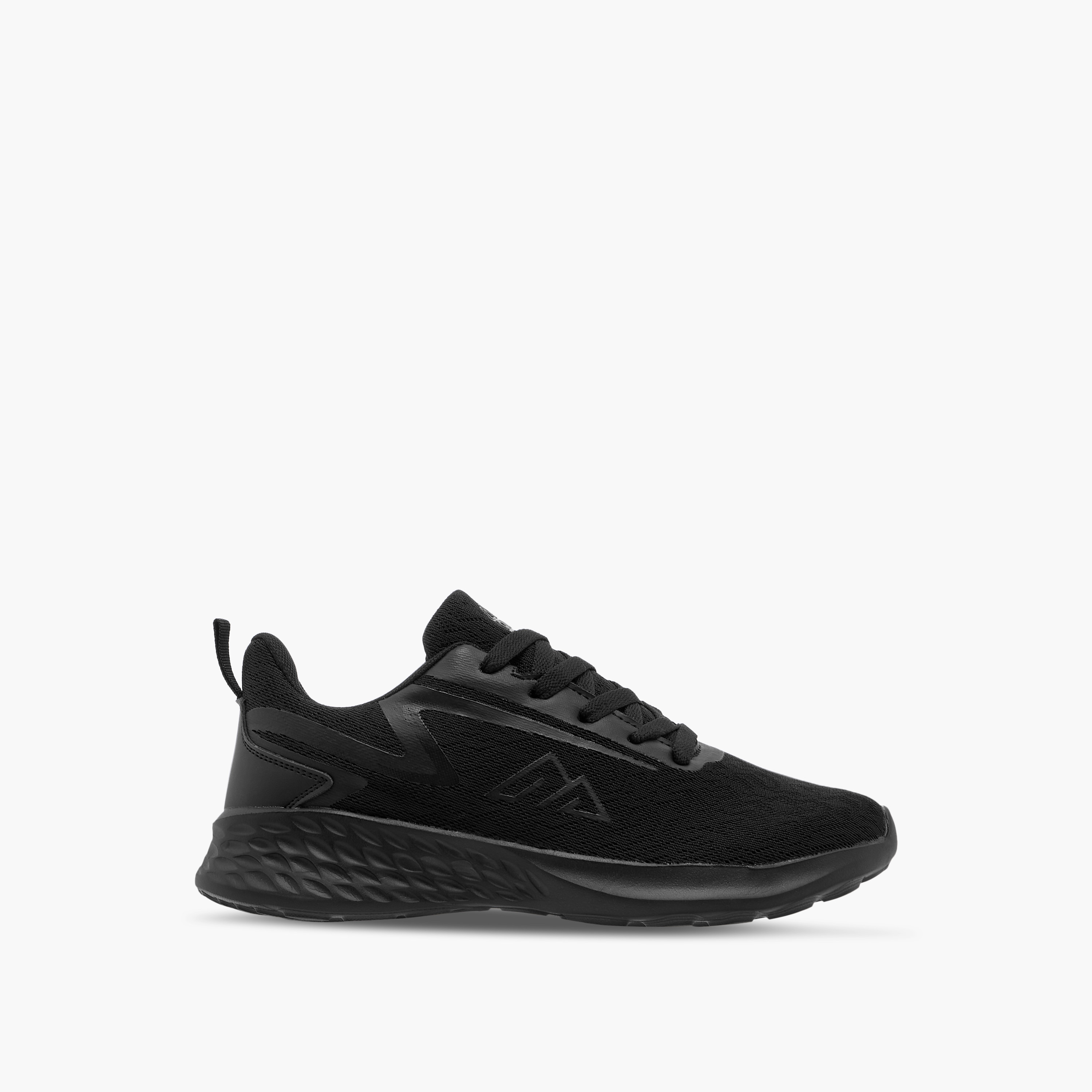Oaklan by Shoexpress Textured Lace-Up Sports Shoes-sports-women-shoes-image-3