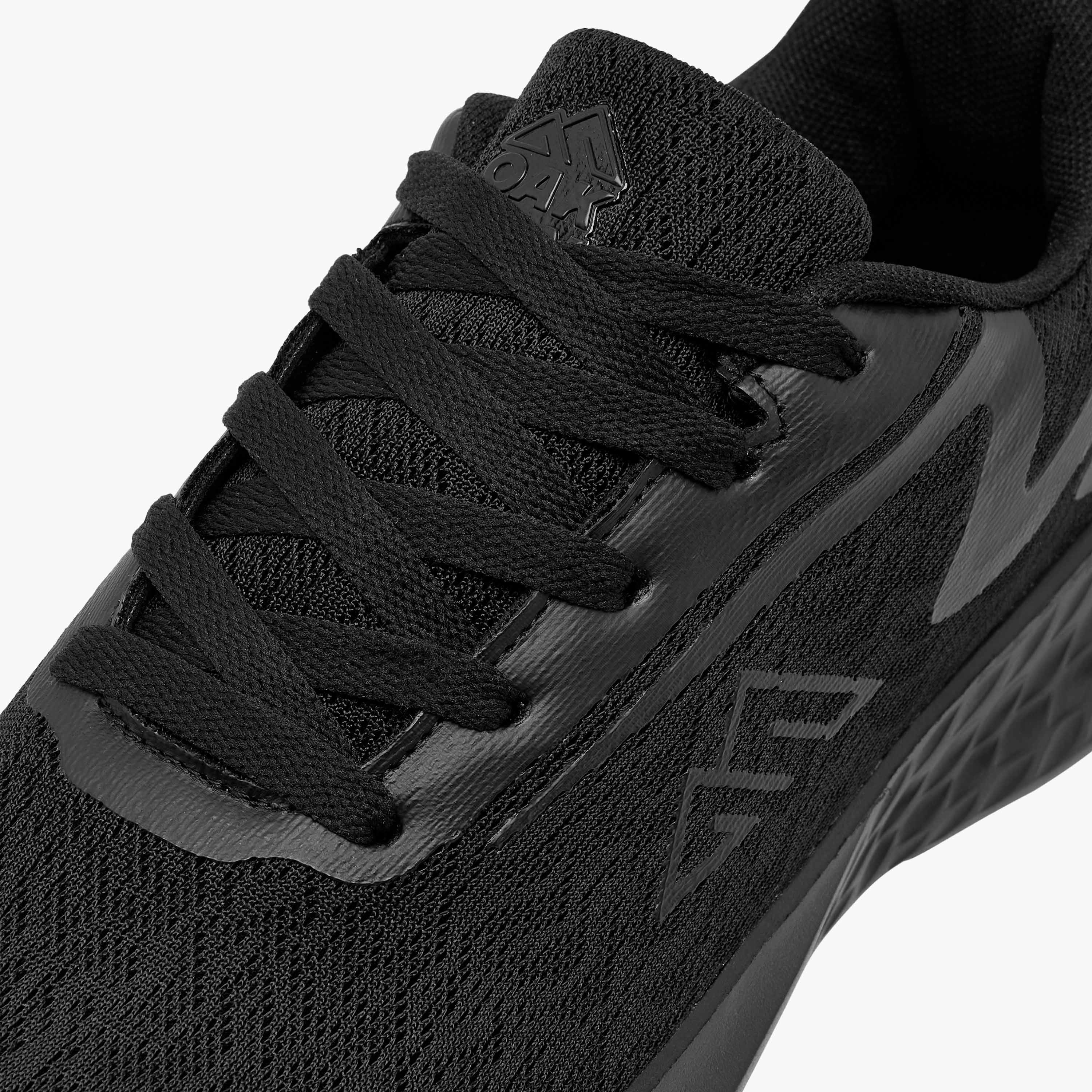 Oaklan by Shoexpress Textured Lace-Up Sports Shoes-sports-women-shoes-image-4