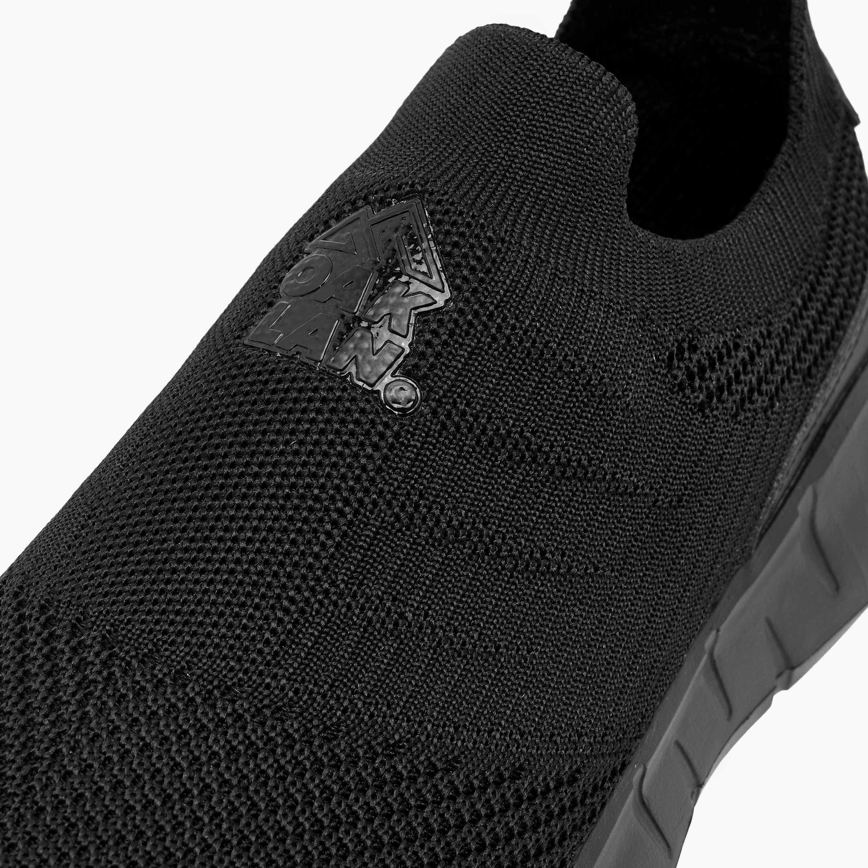 Oaklan by Shoexpress Logo Print Slip-On Sports Shoes-sports-women-shoes-image-4