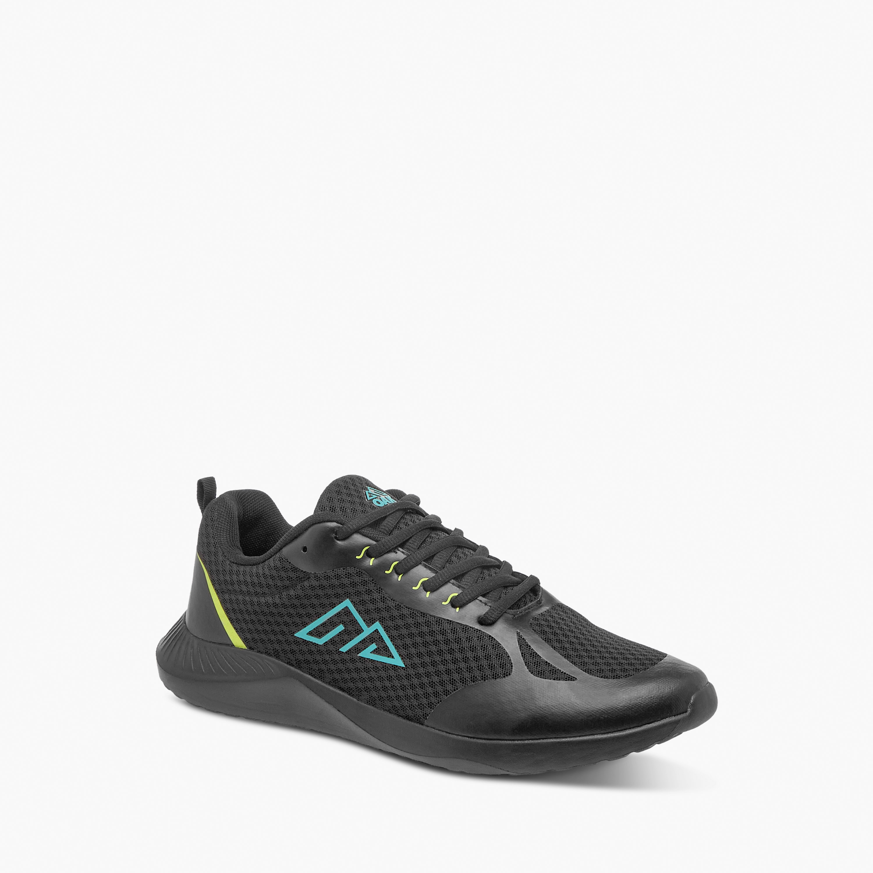 Oaklan by Shoexpress Panelled Sports Shoes with Lace-up Closure-sports-men-shoes-image-3