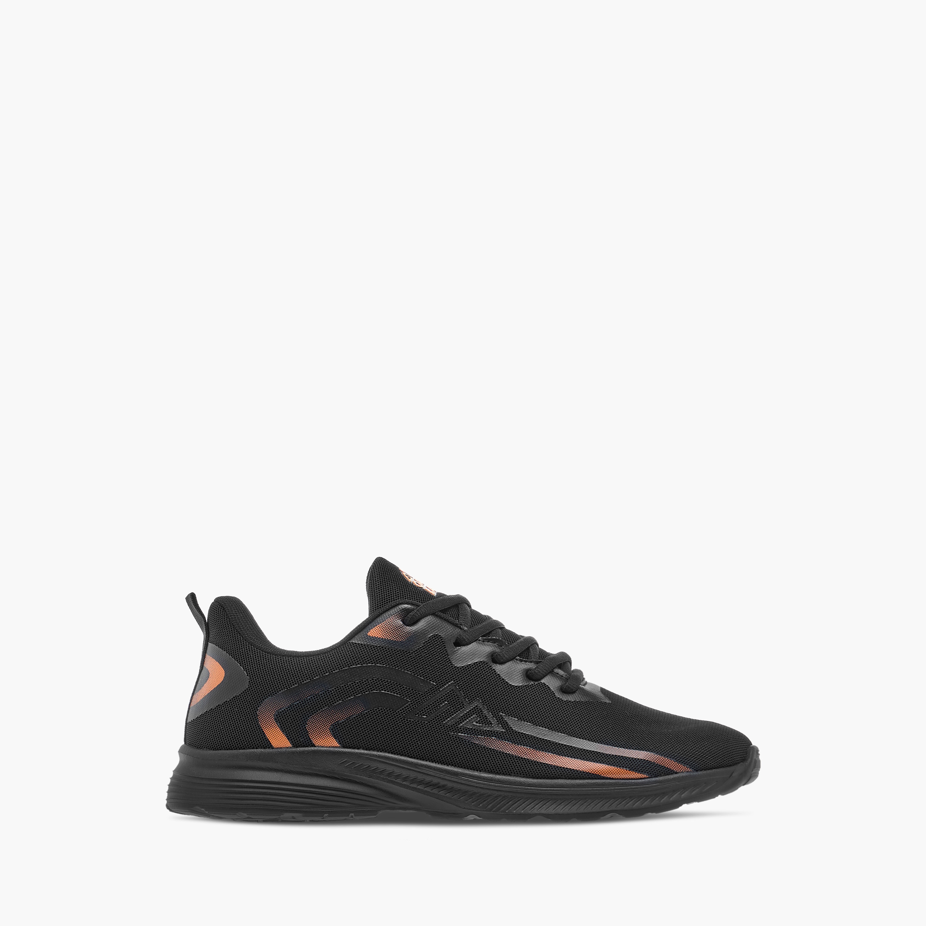 حذاء رياضي برباط إغلاق وتفاصيل الشعار من أوكلان من شو إكسبرس-sports-men-shoes-image-3