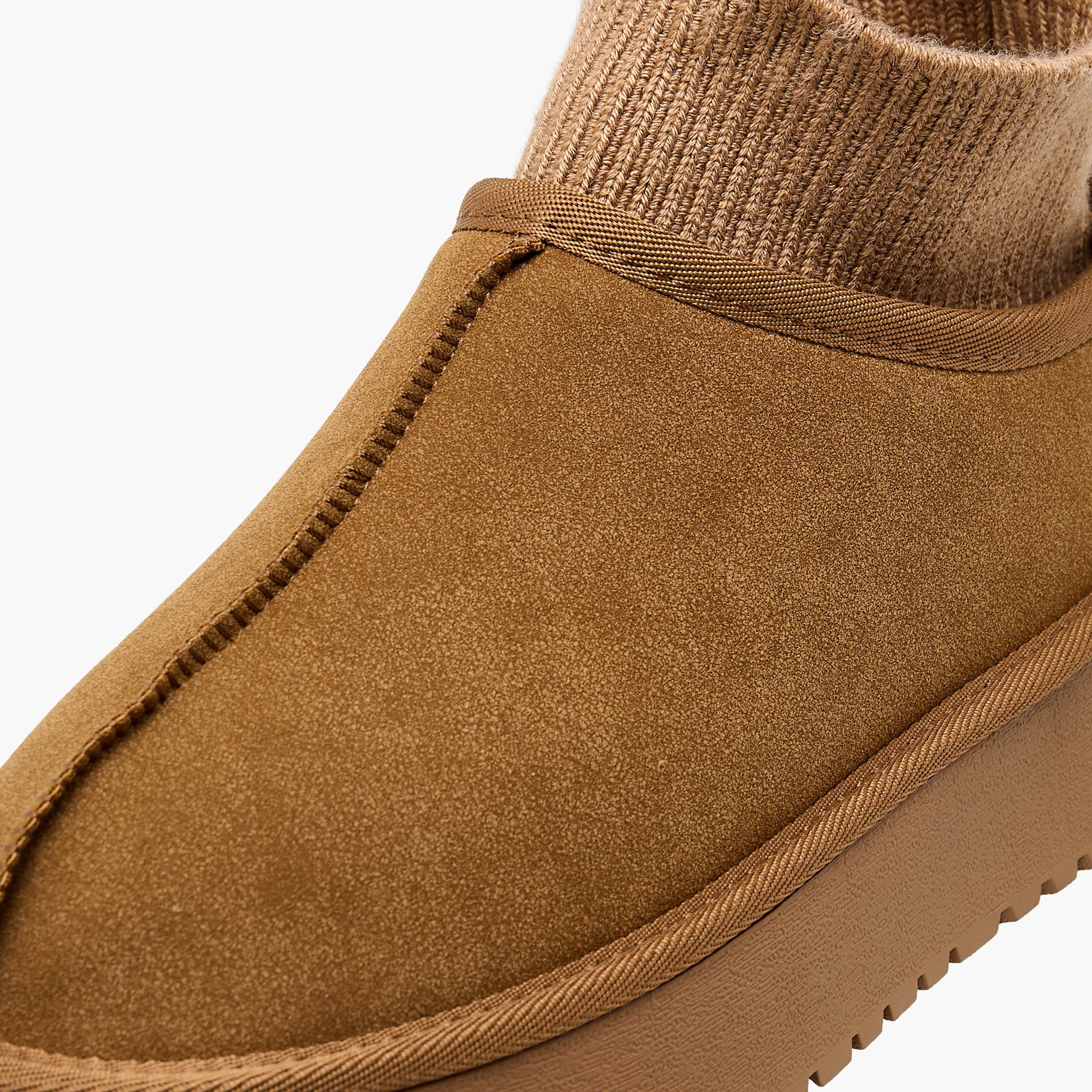 Flora Bella Women Ribbed Cuff Ankle Boots-women-shoes-boots-image-4