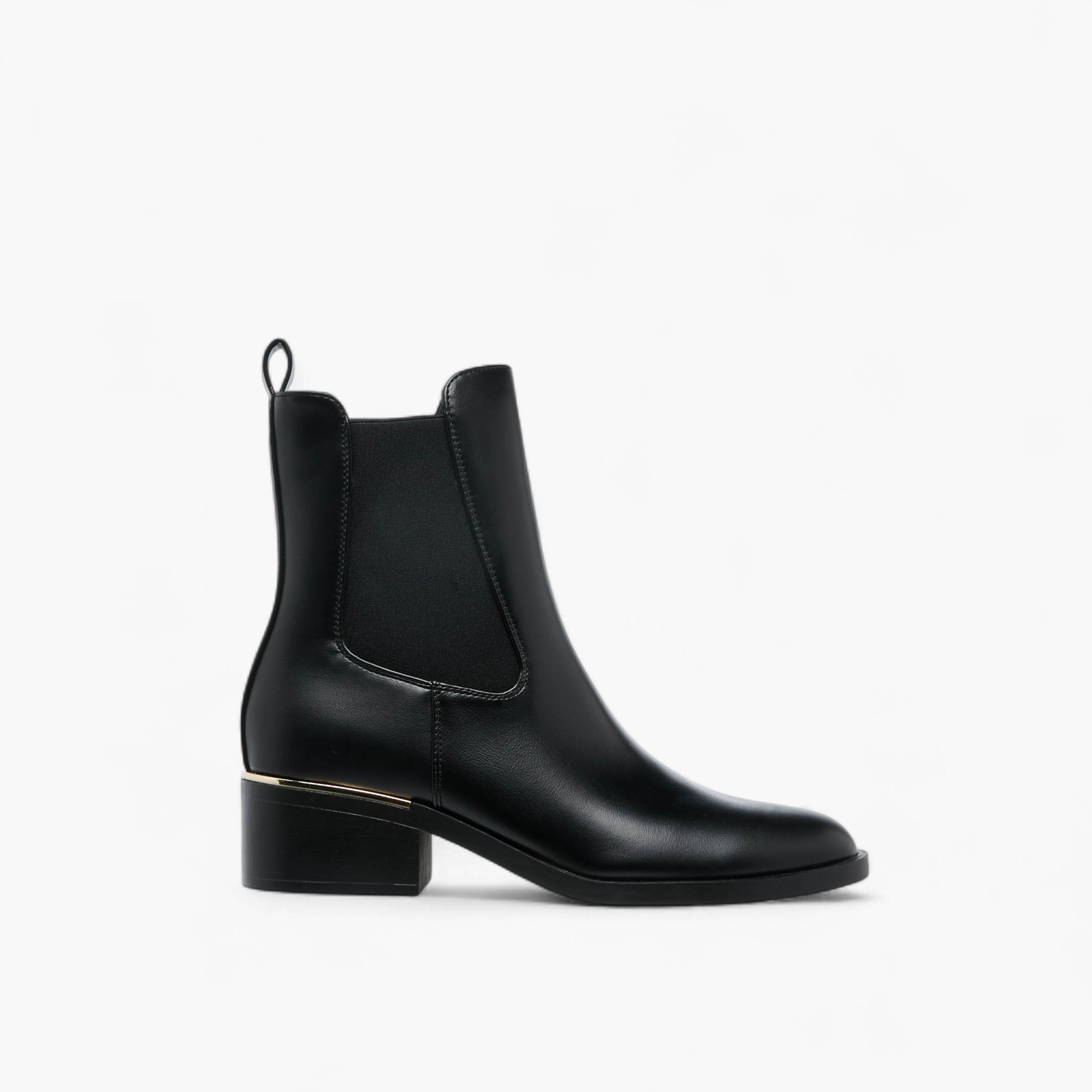 Flora Bella Solid Ankle Boots with Zip Closure-women-shoes-boots-image-3