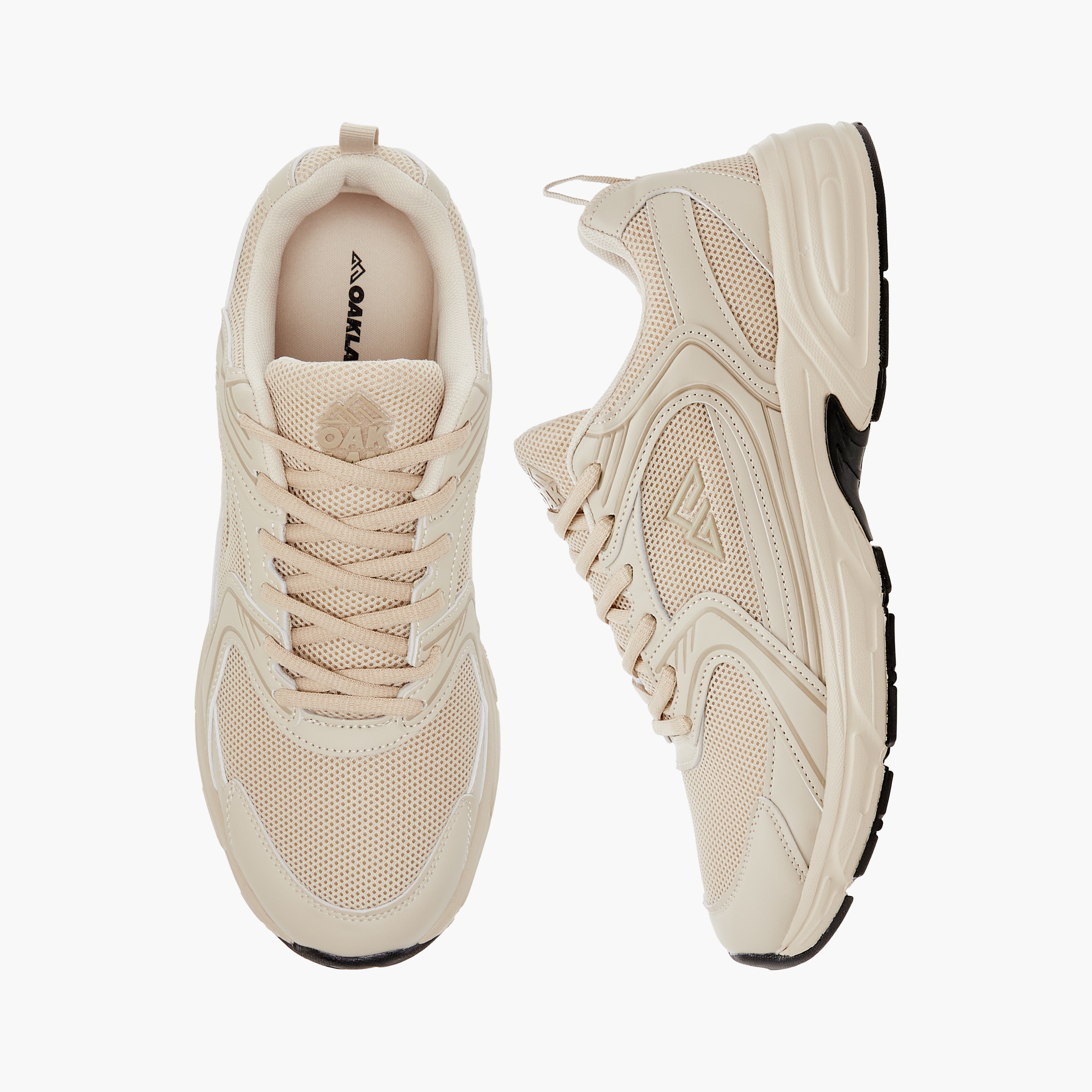 حذاء رياضي شبكي متعدد التصاميم برباط إغلاق من أوكلان من شو إكسبريس-sports-men-shoes-image-1