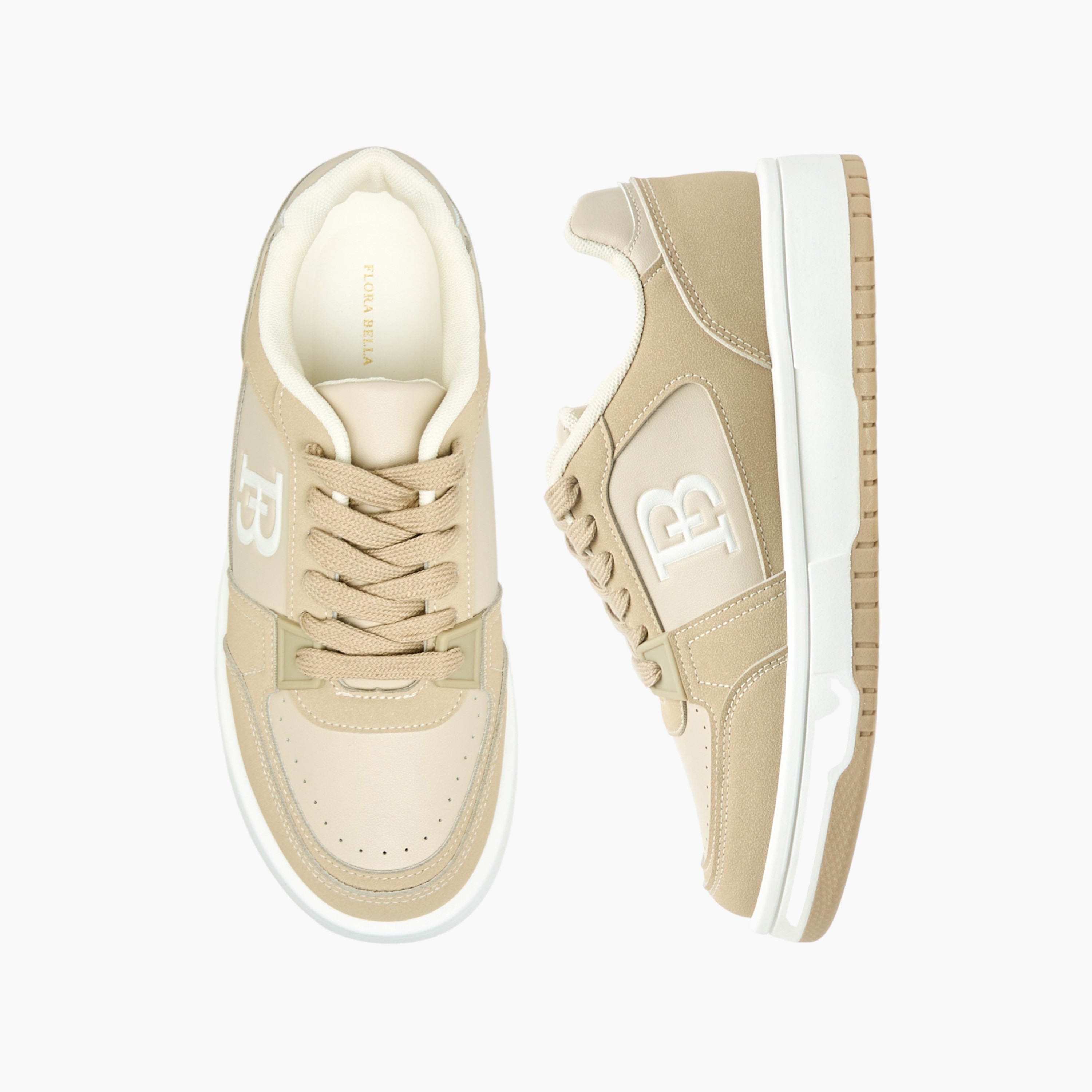 Flora Bella Women Panelled Sneakers-women-shoes-sneakers-image-1