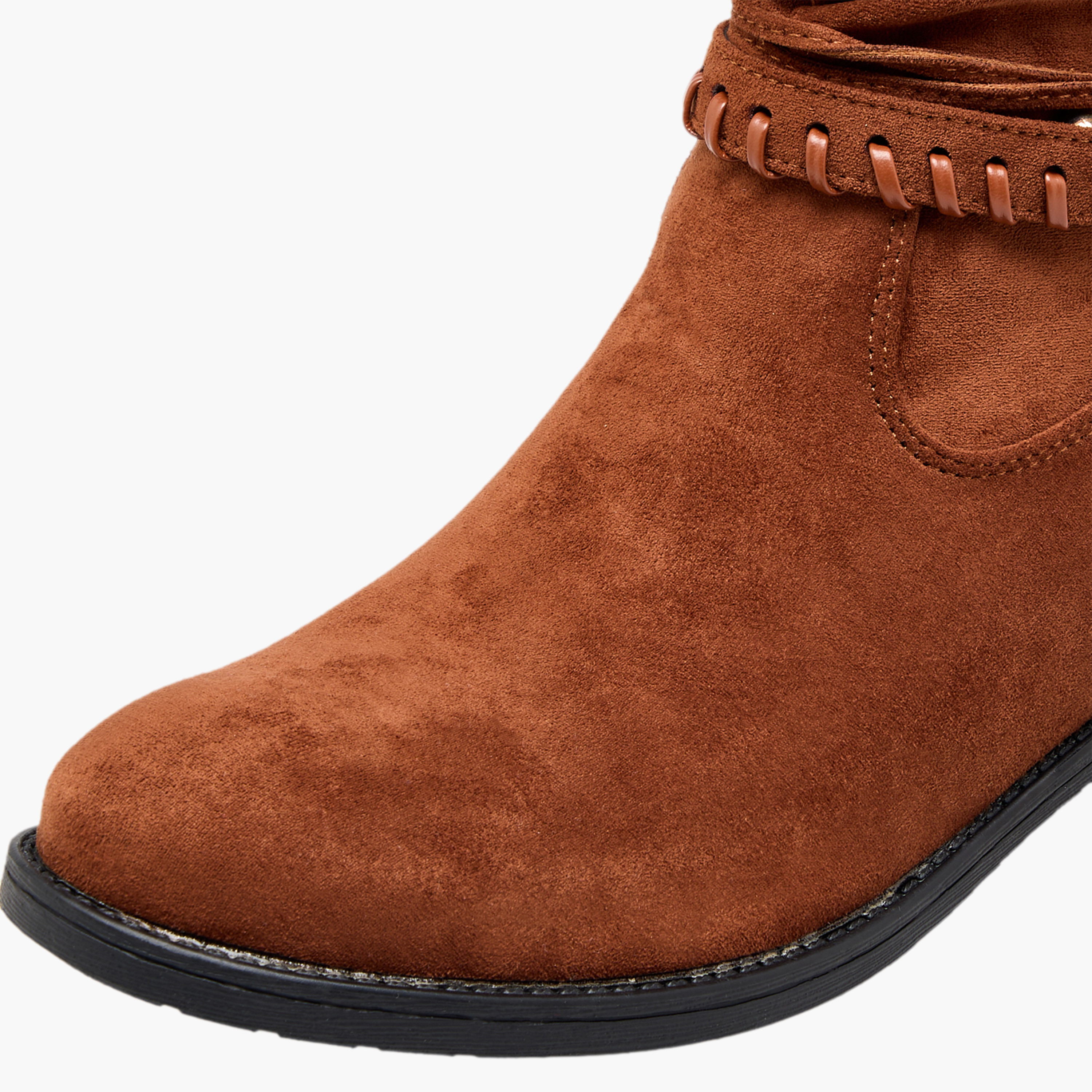 حذاء بوت بطول الكاحل للنساء من فلورا بيلا-women-shoes-boots-image-4