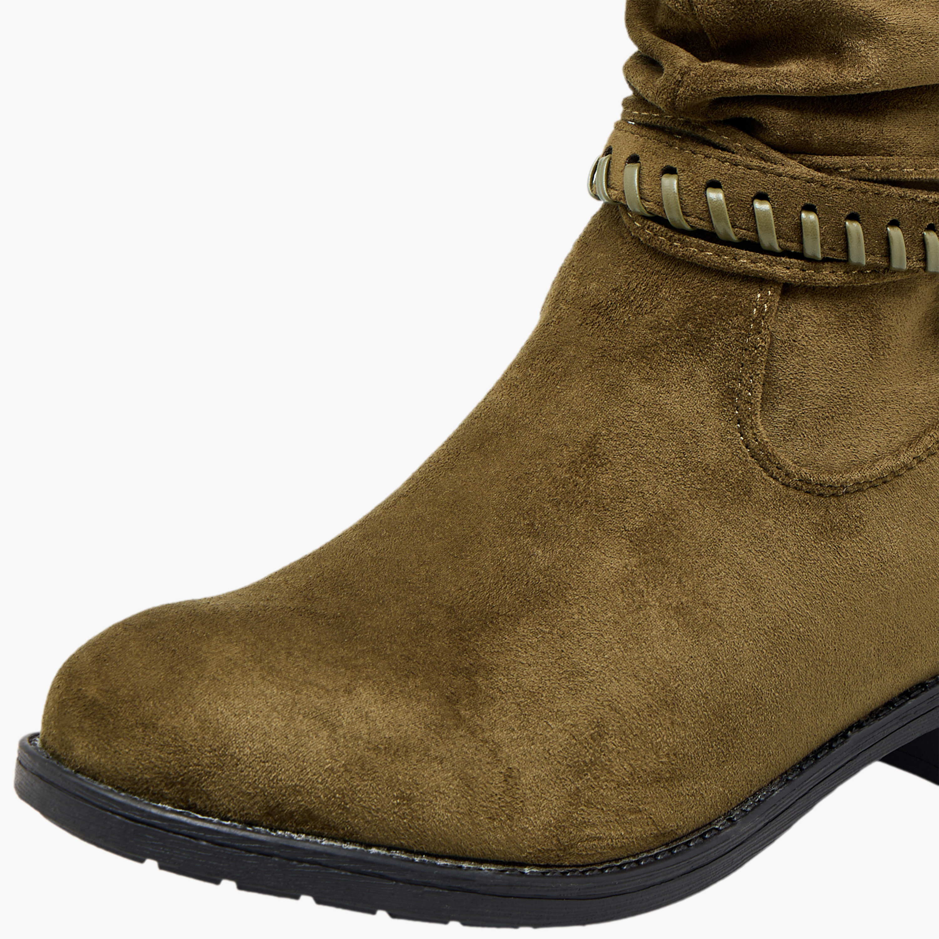 Flora Bella Women Ruched Ankle Boots-women-shoes-boots-image-4