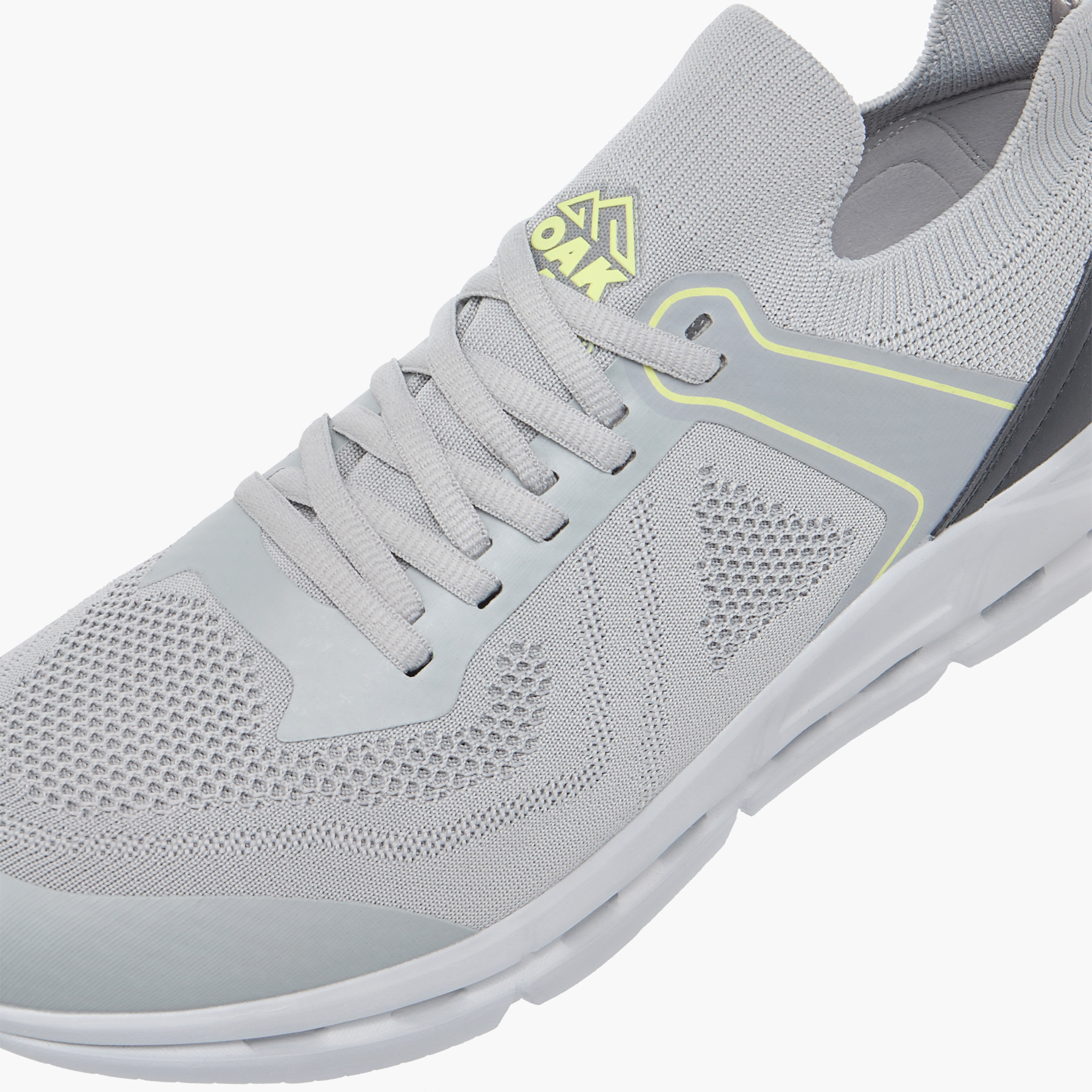 Oaklan by Shoexpress Mesh Detail Sports Shoes with Lace-Up Closure-sports-men-shoes-image-4