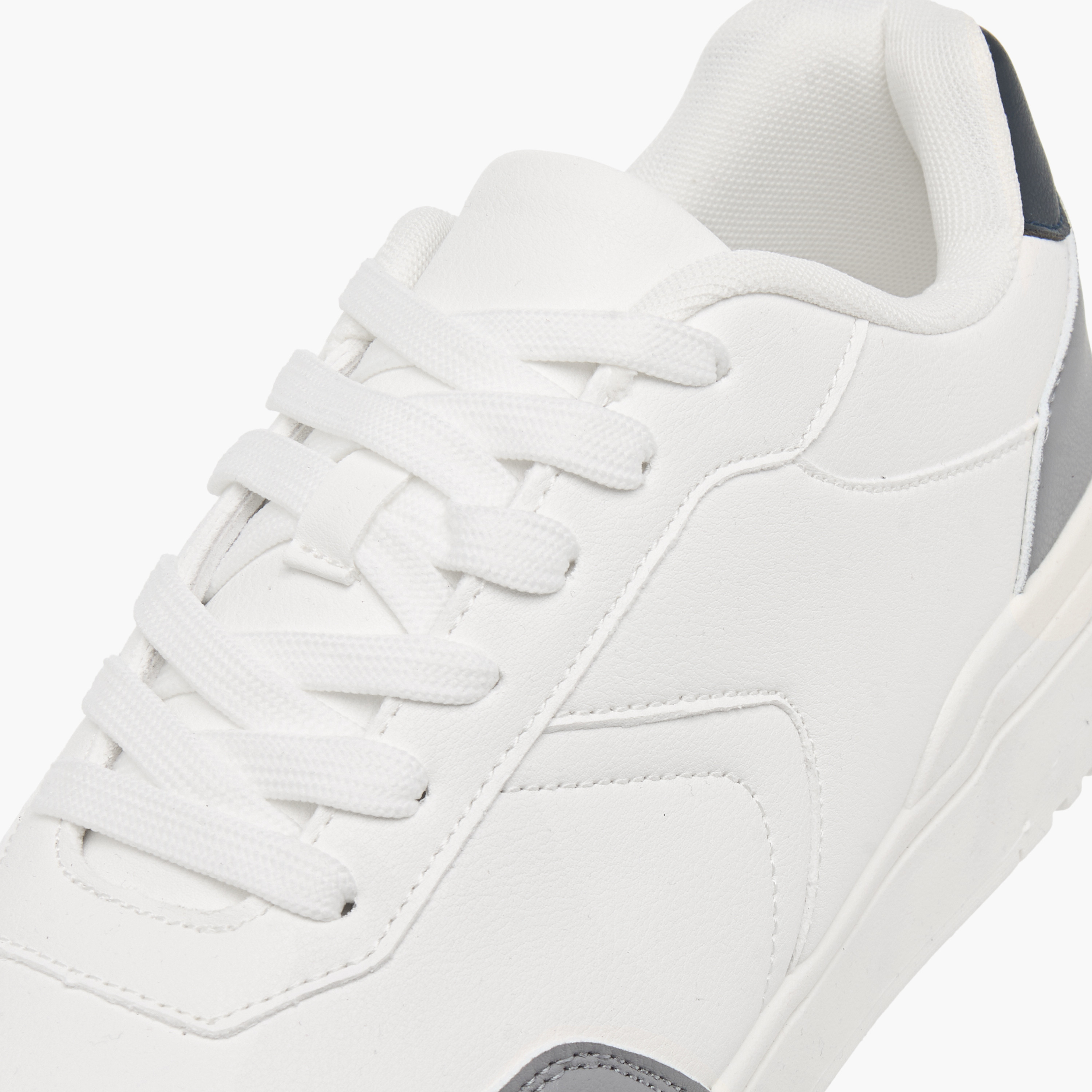 LBL by Shoexpress Panelled Sneakers with Lace-Up Closure-men-shoes-sneakers-image-4