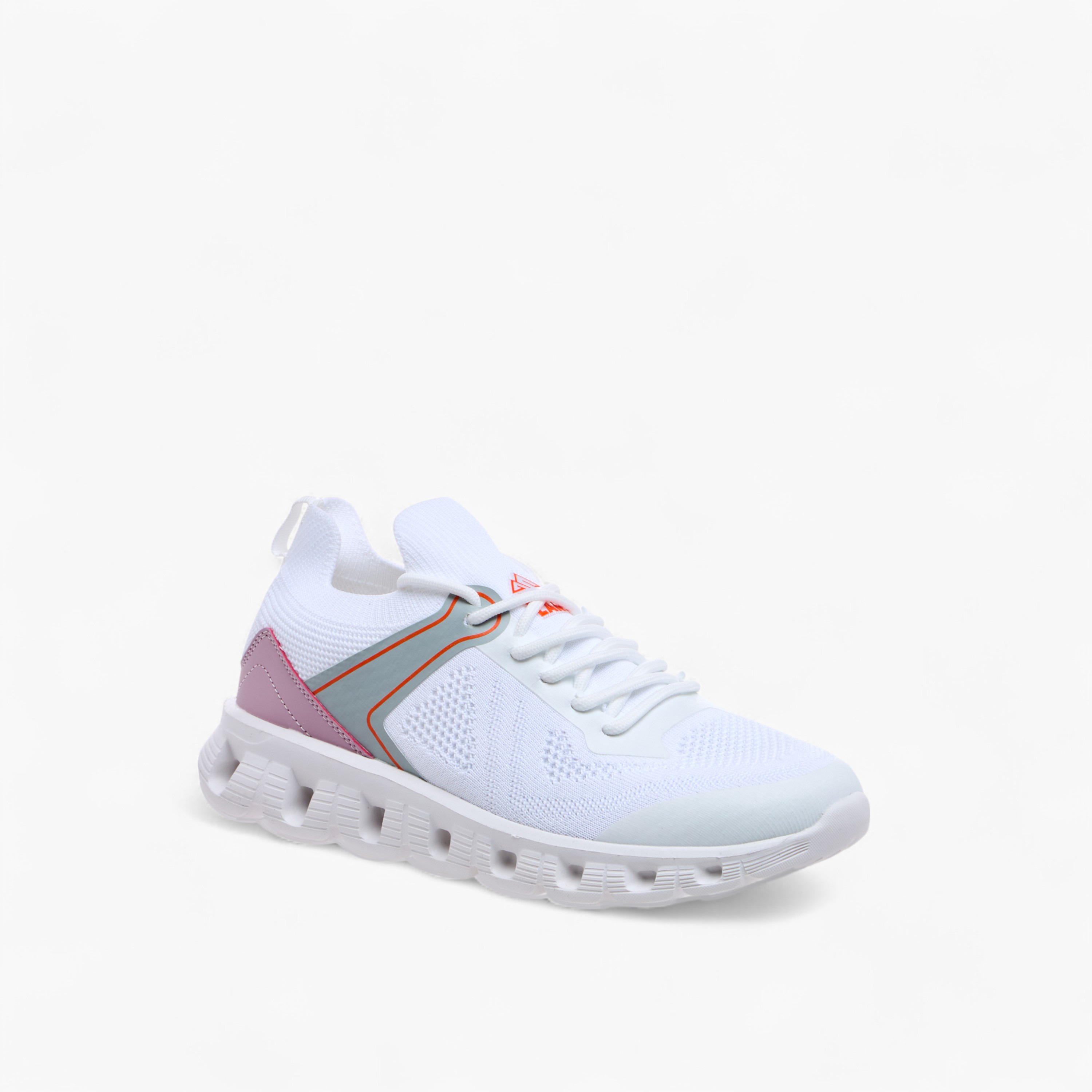 Oaklan by Shoexpress Panelled Lace-Up Sports Shoes-sports-women-shoes-image-2