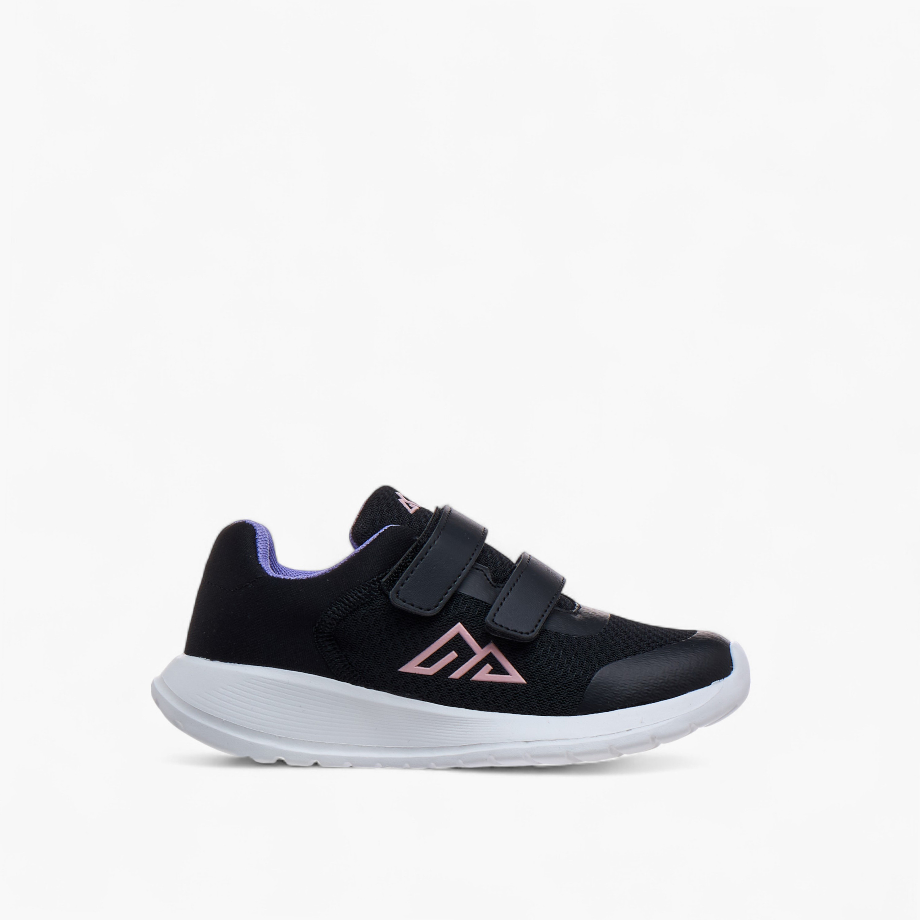 Oaklan by Shoexpress Logo Print Sports Shoes with Hook and Loop Closure-girls-shoes-sneakers-image-3