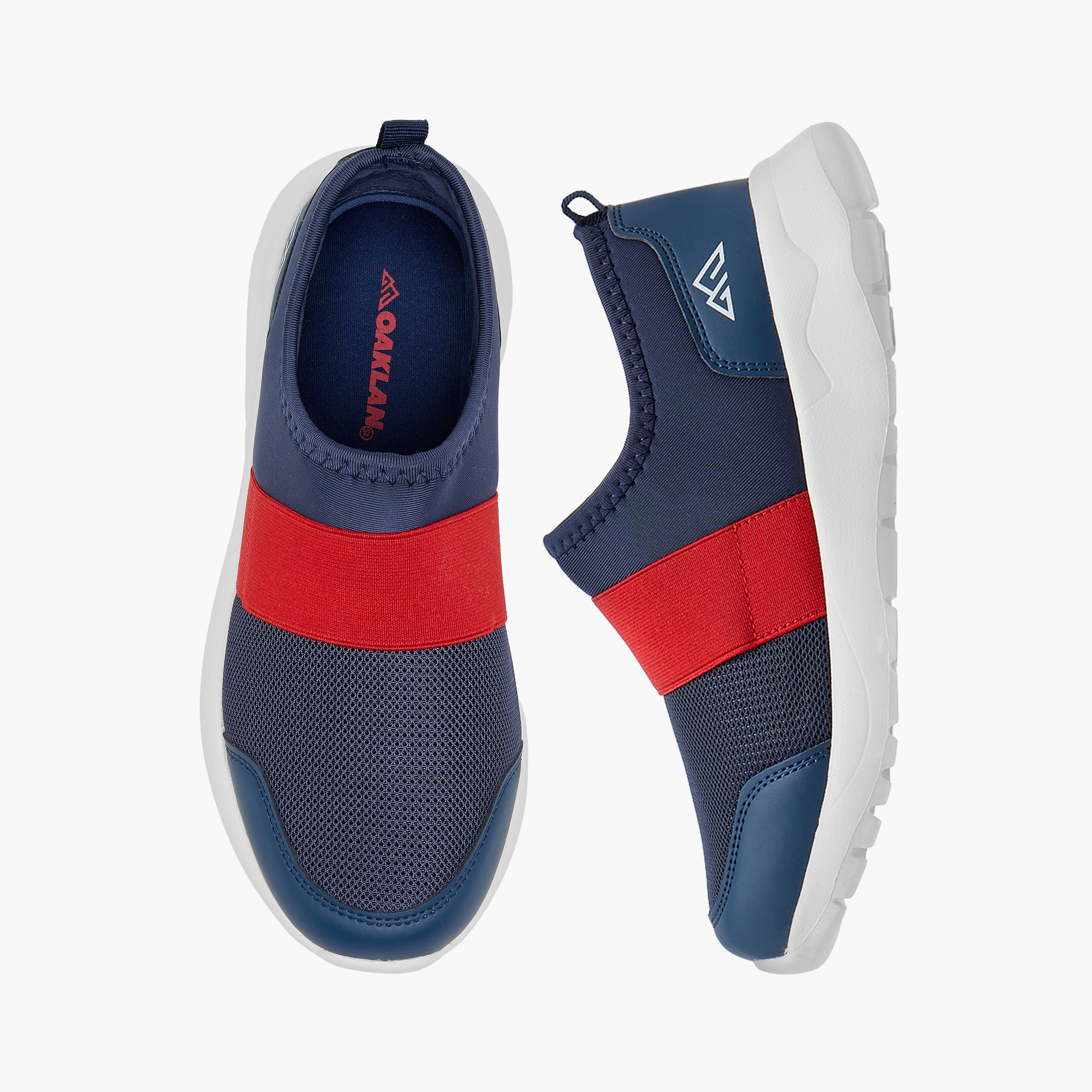 Oaklan By Shoexpress Boys Slip-On Cushioned Sole Shoes-sports-boys-shoes-image-1