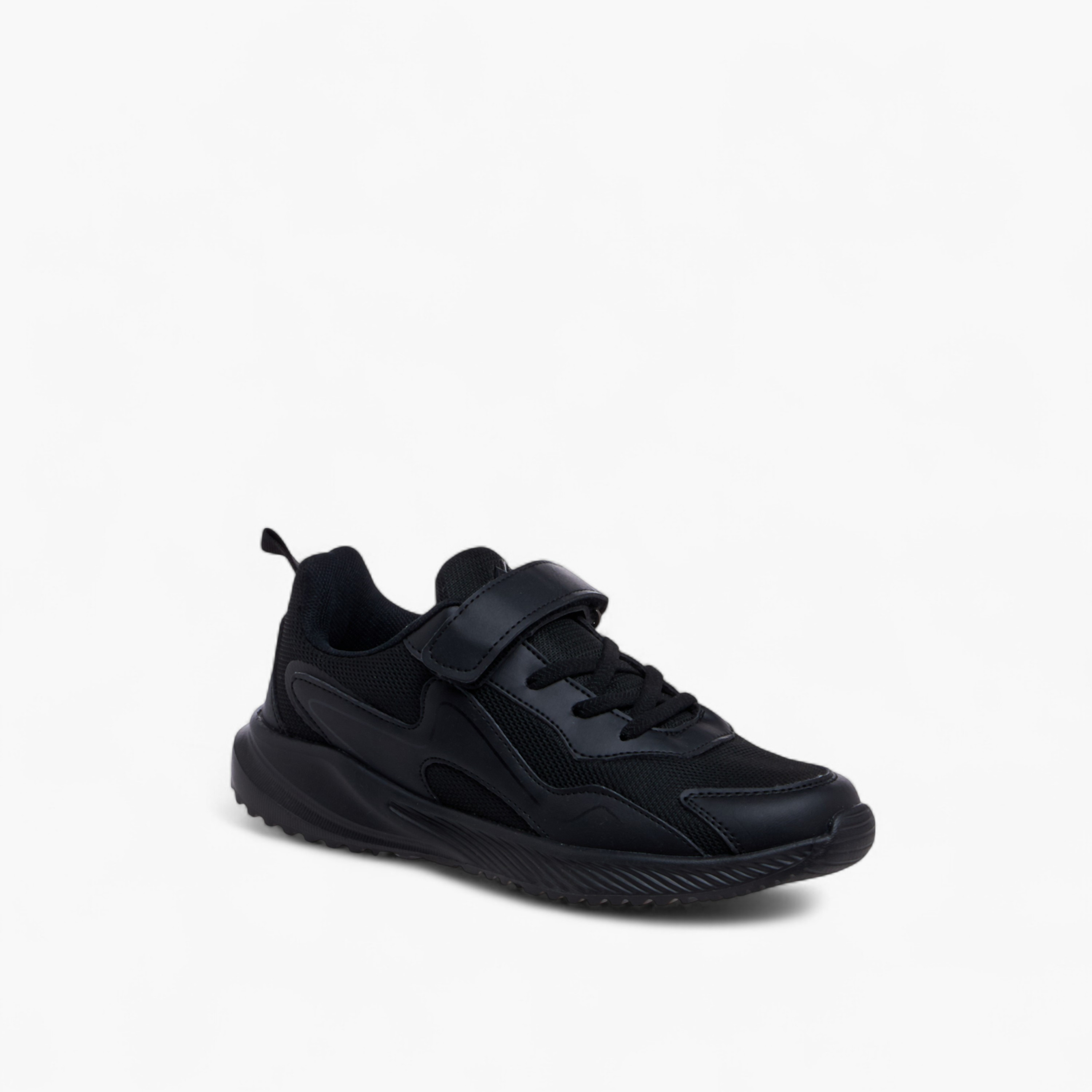 Oaklan by Shoexpress Panelled Sports Shoes with Hook and Loop Closure-girls-shoes-sports-image-2