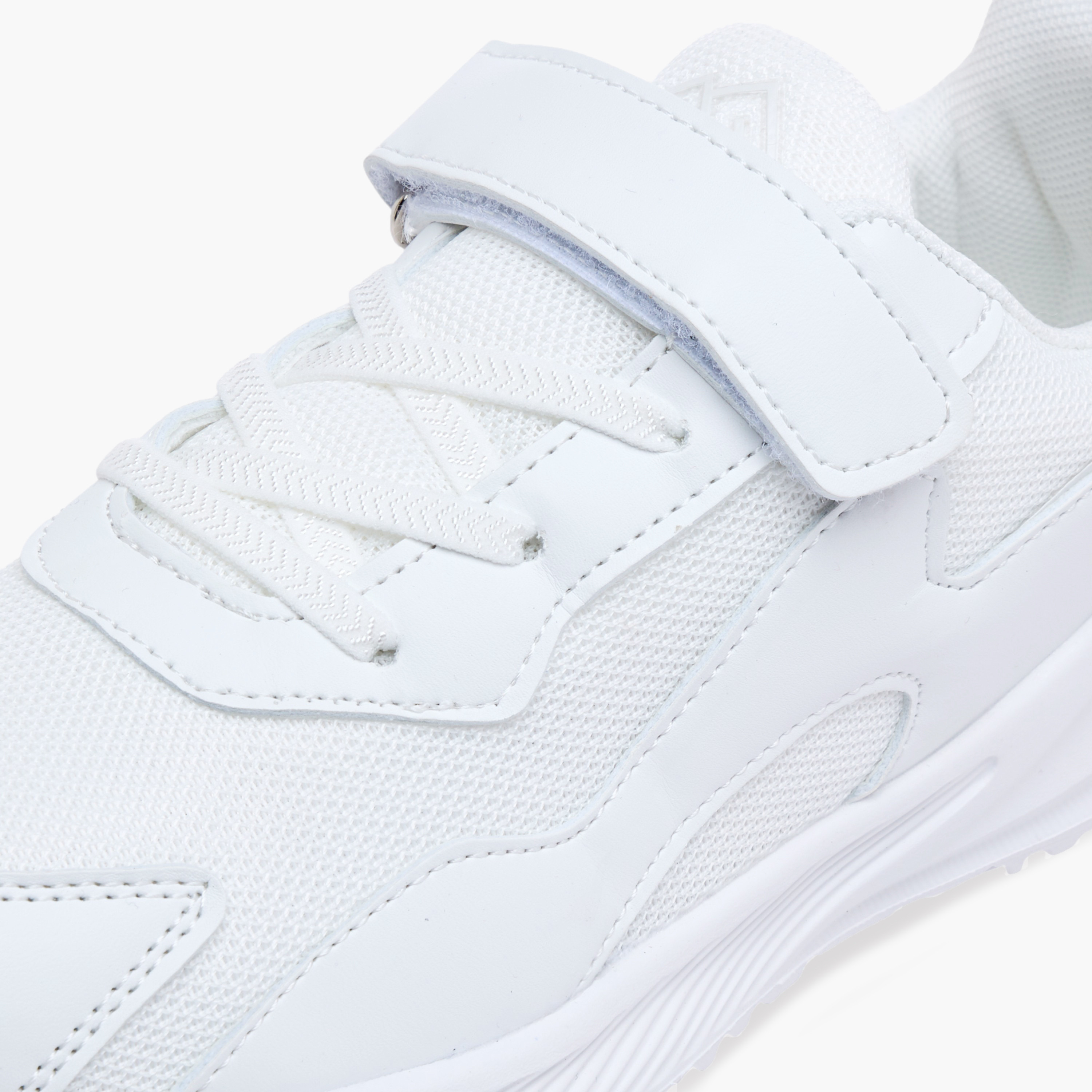 Oaklan by Shoexpress Panelled Sports Shoes with Hook and Loop Closure-girls-shoes-sports-image-4