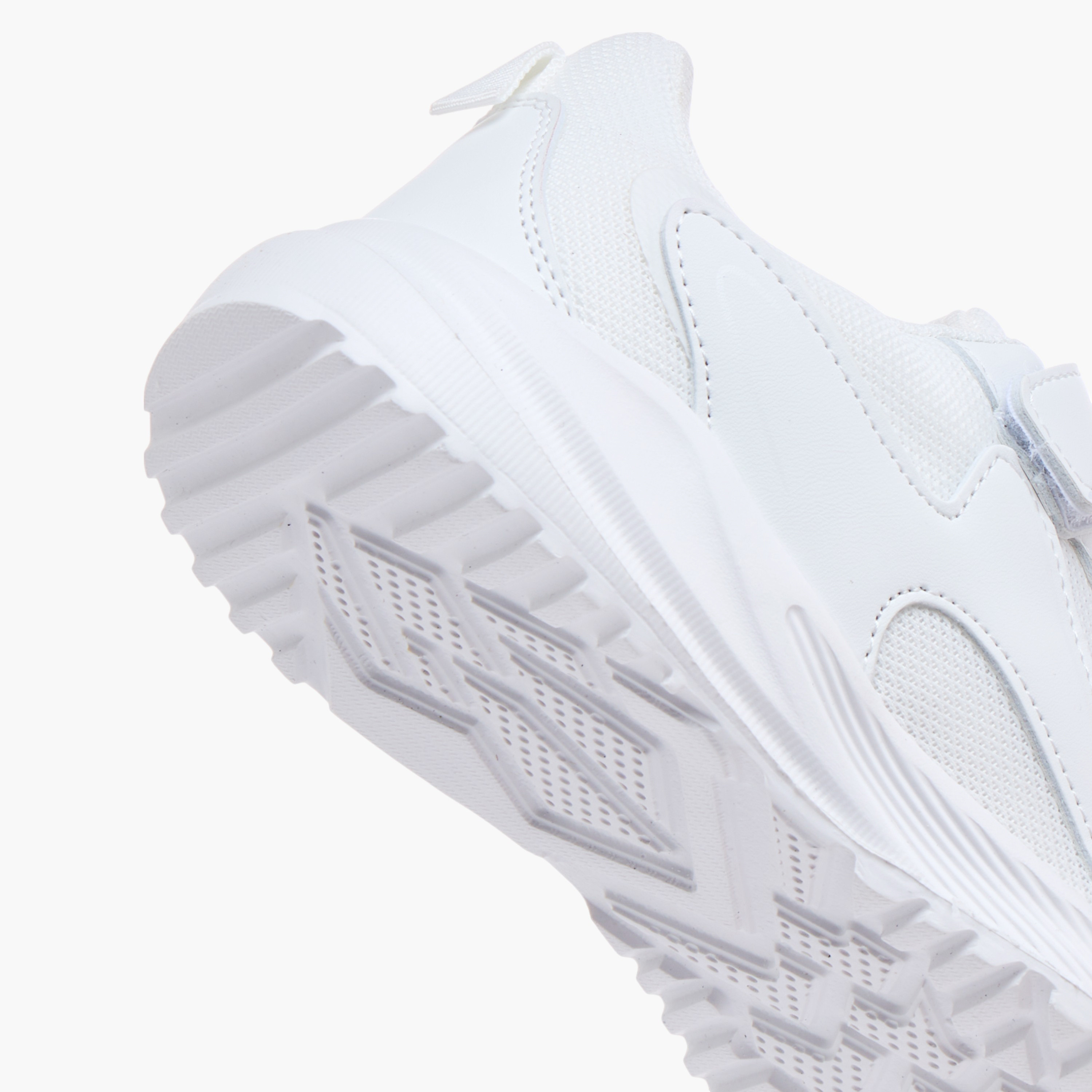 Oaklan by Shoexpress Panelled Sports Shoes with Hook and Loop Closure-girls-shoes-sports-image-5