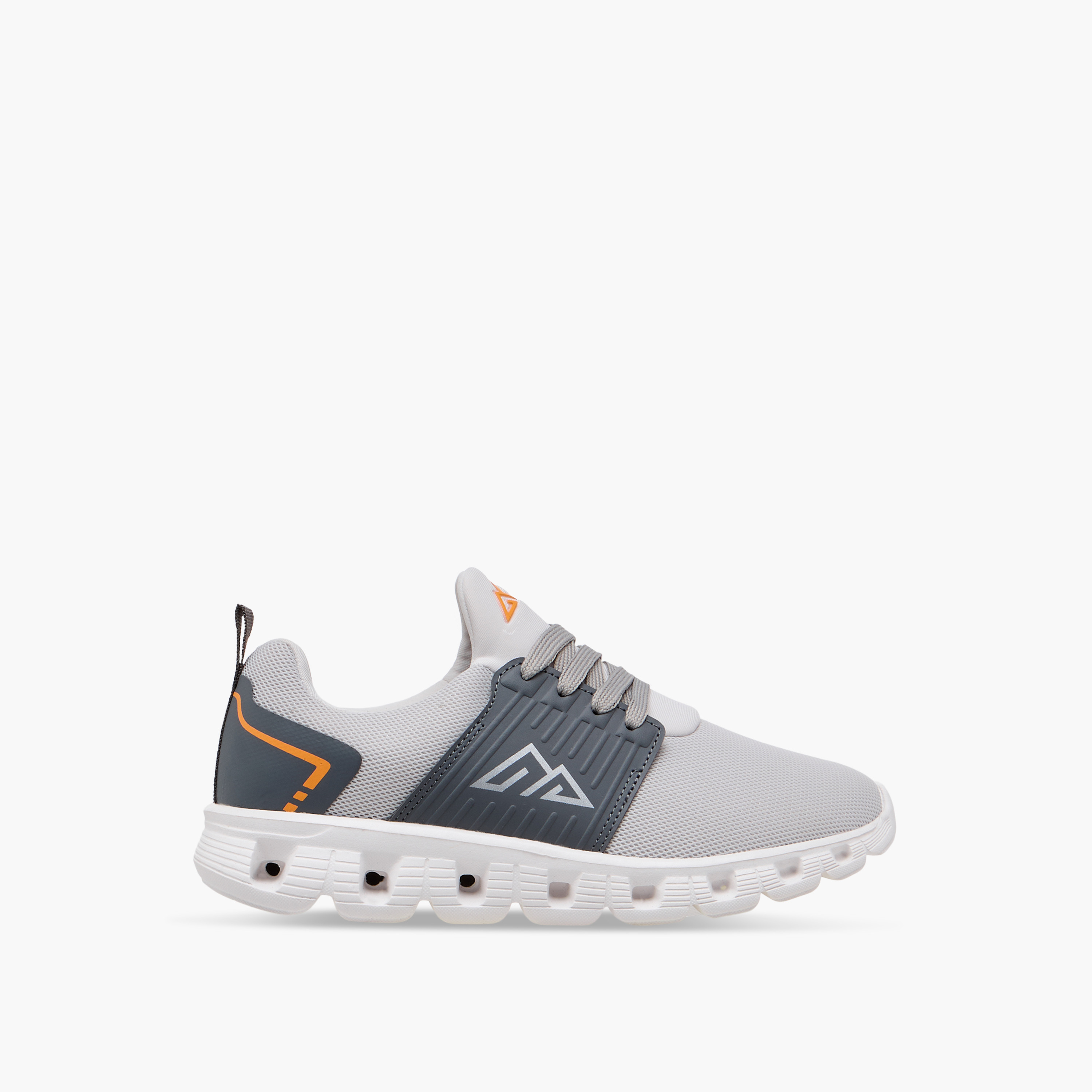 Oaklan by Shoexpress Logo Detail Sports Shoes with Lace-Up Closure-boys-shoes-schoolshoes-image-3