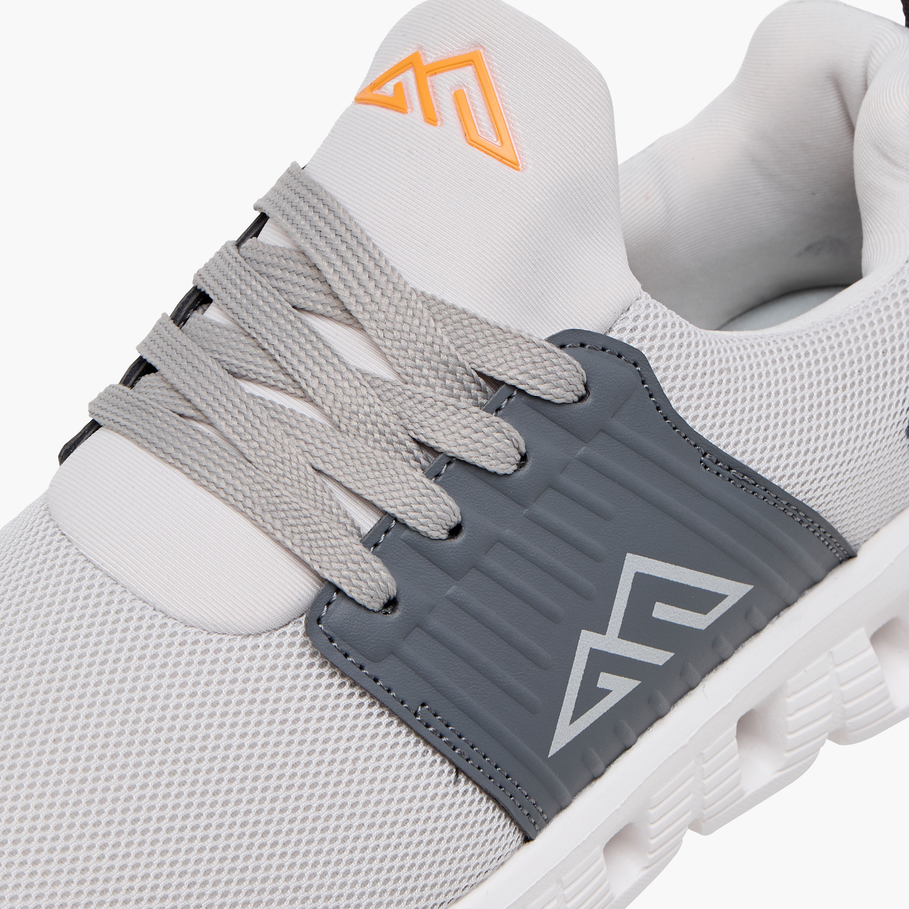 Oaklan by Shoexpress Logo Detail Sports Shoes with Lace-Up Closure-boys-shoes-schoolshoes-image-4