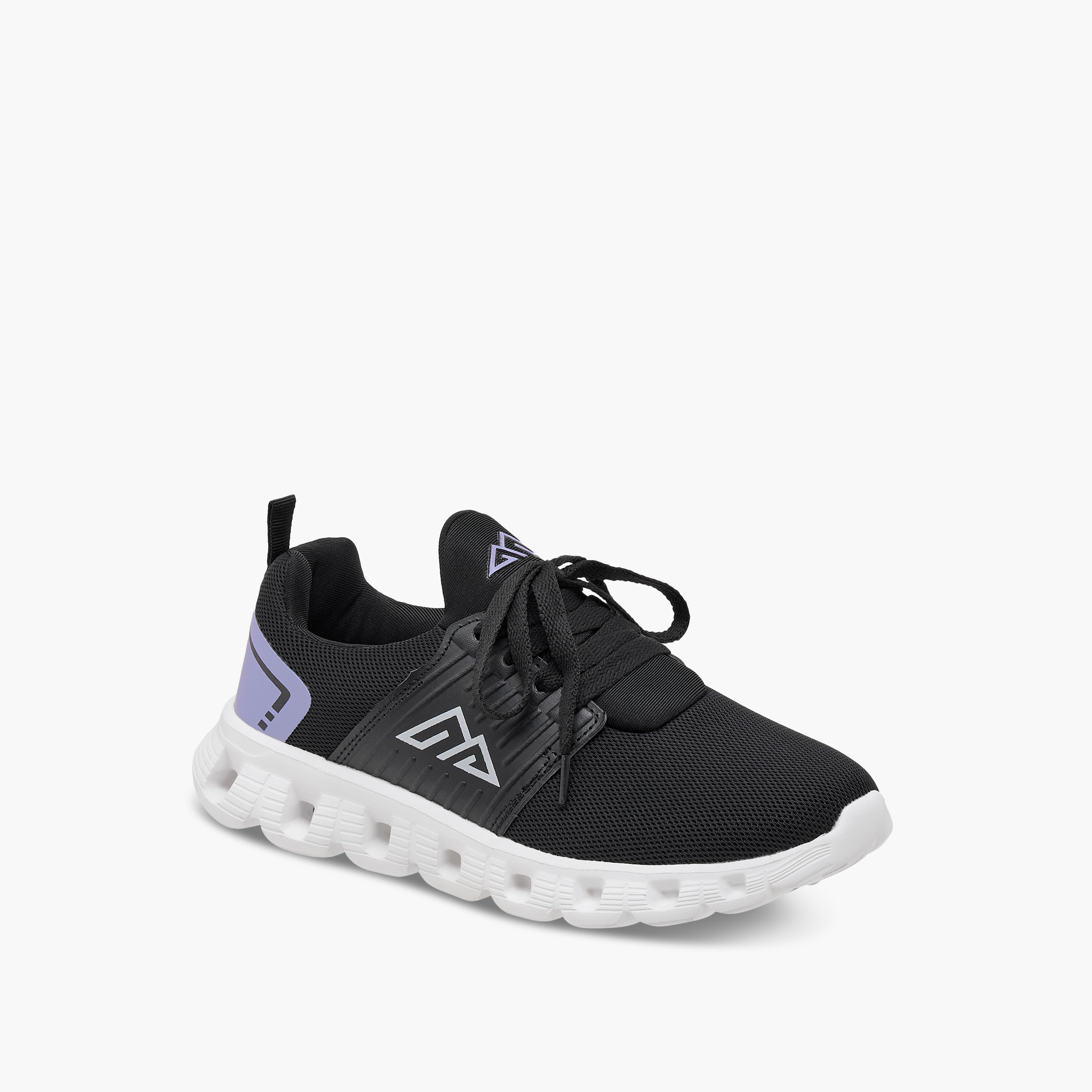 Oaklan by Shoexpress Logo Detail Sports Shoes with Lace-Up Closure-girls-shoes-sneakers-image-2
