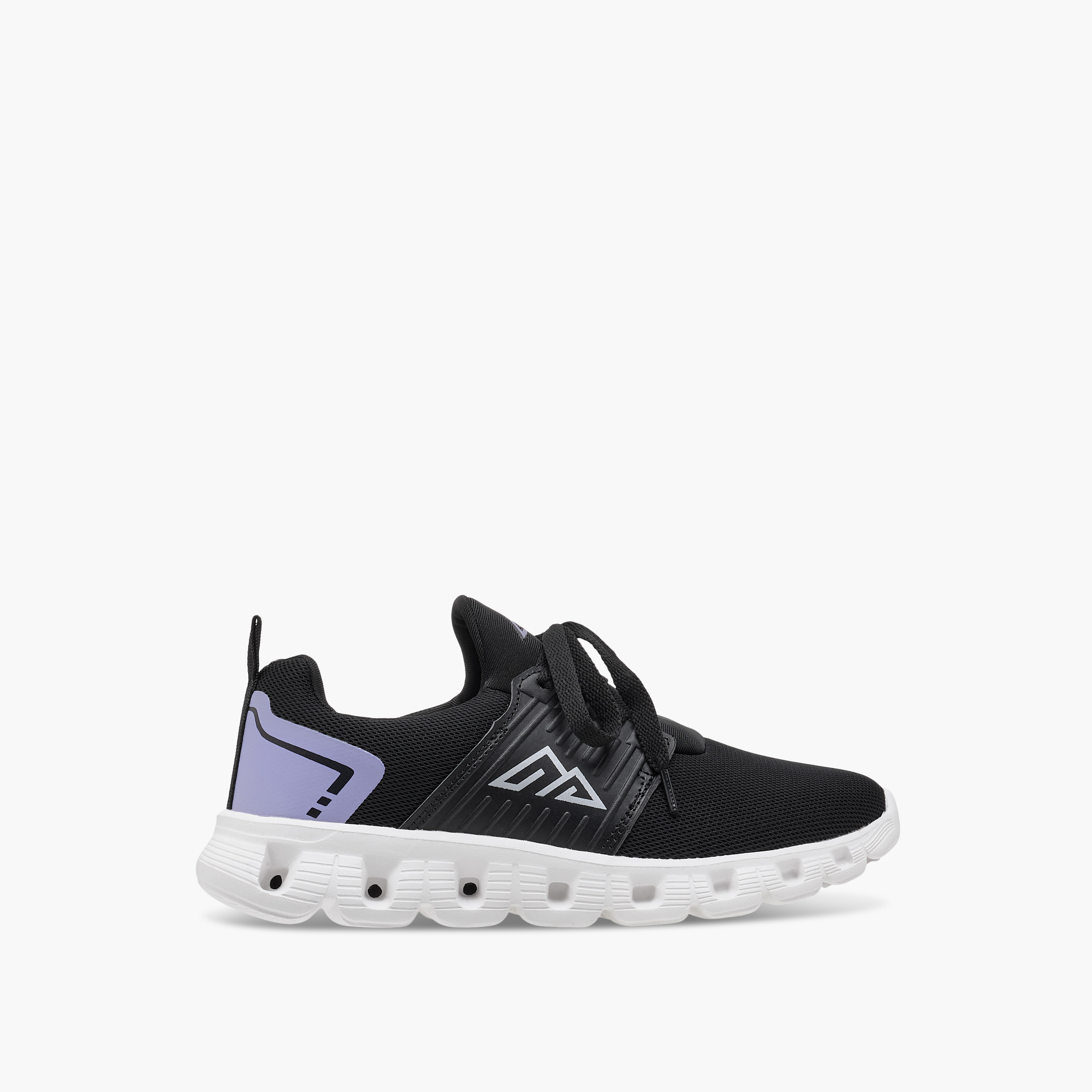 Oaklan by Shoexpress Logo Detail Sports Shoes with Lace-Up Closure-girls-shoes-sneakers-image-3