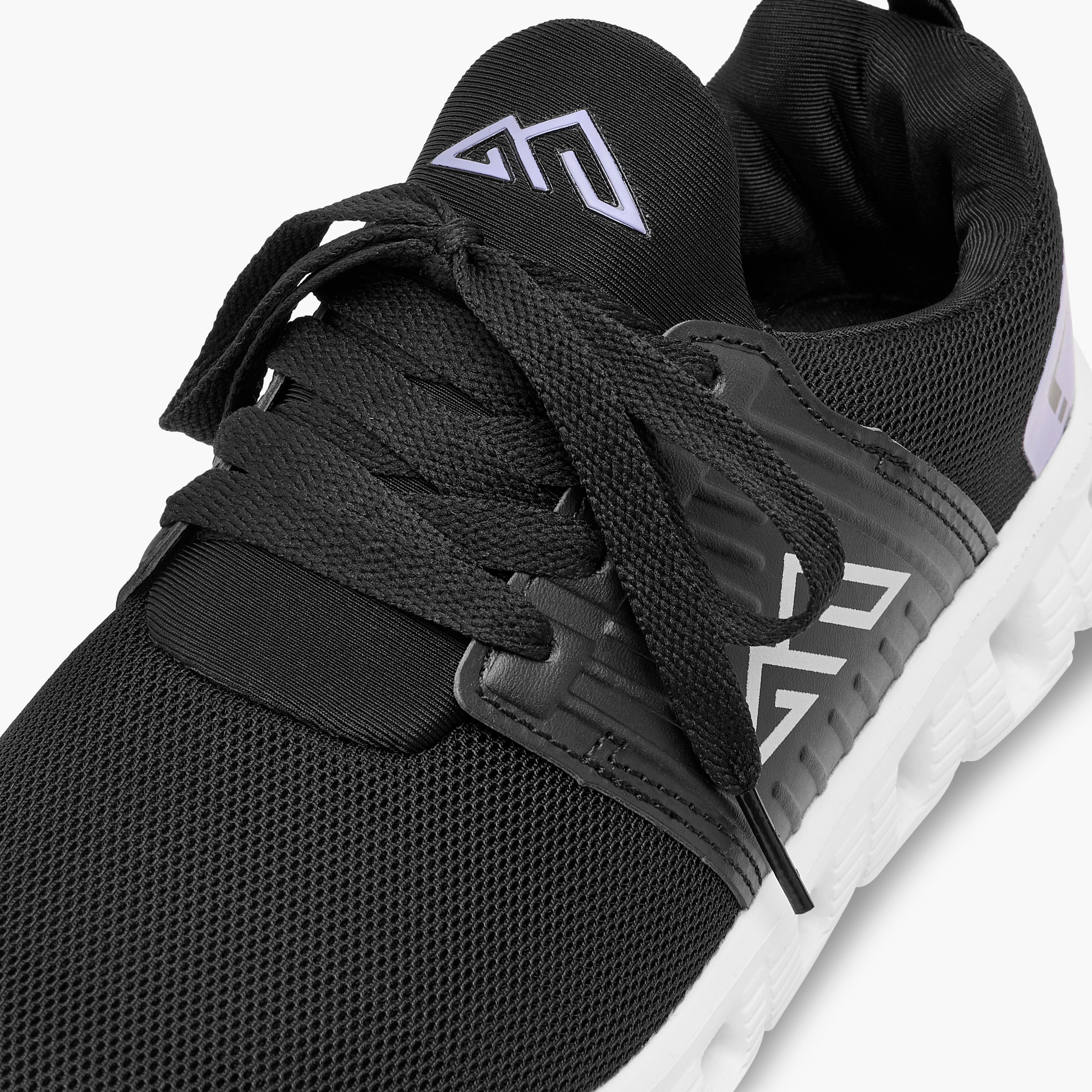 Oaklan by Shoexpress Logo Detail Sports Shoes with Lace-Up Closure-girls-shoes-sneakers-image-4