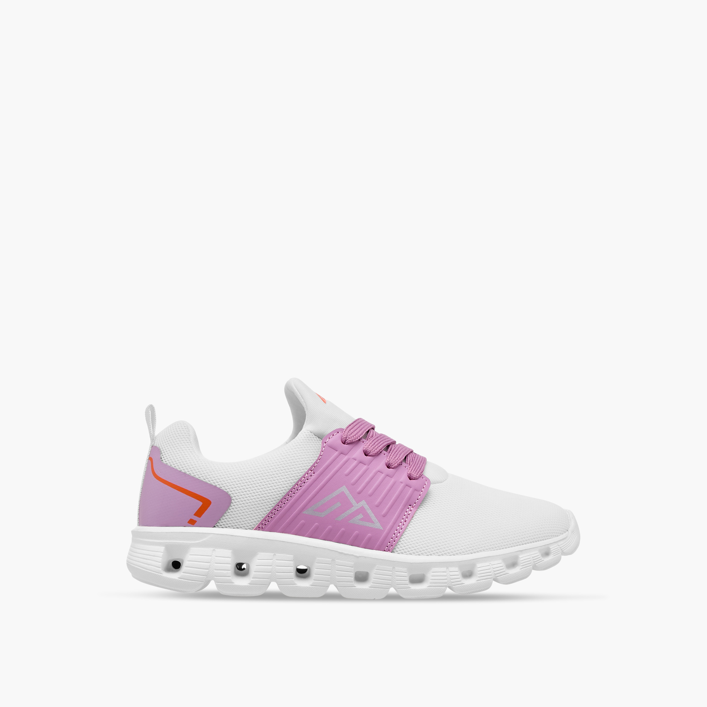 Oaklan by Shoexpress Logo Detail Sports Shoes with Lace-Up Closure-girls-shoes-sneakers-image-3