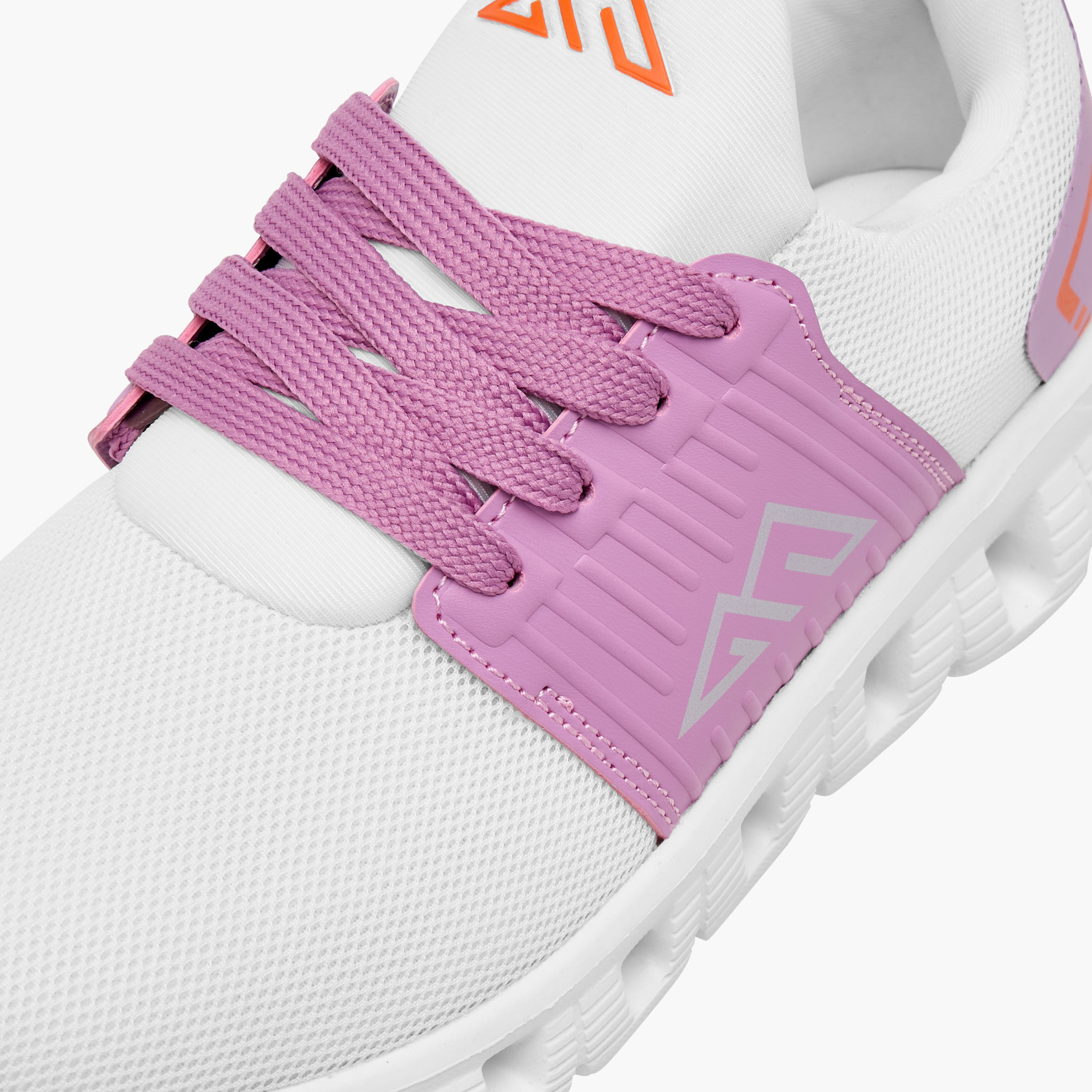 Oaklan by Shoexpress Logo Detail Sports Shoes with Lace-Up Closure-girls-shoes-sneakers-image-4
