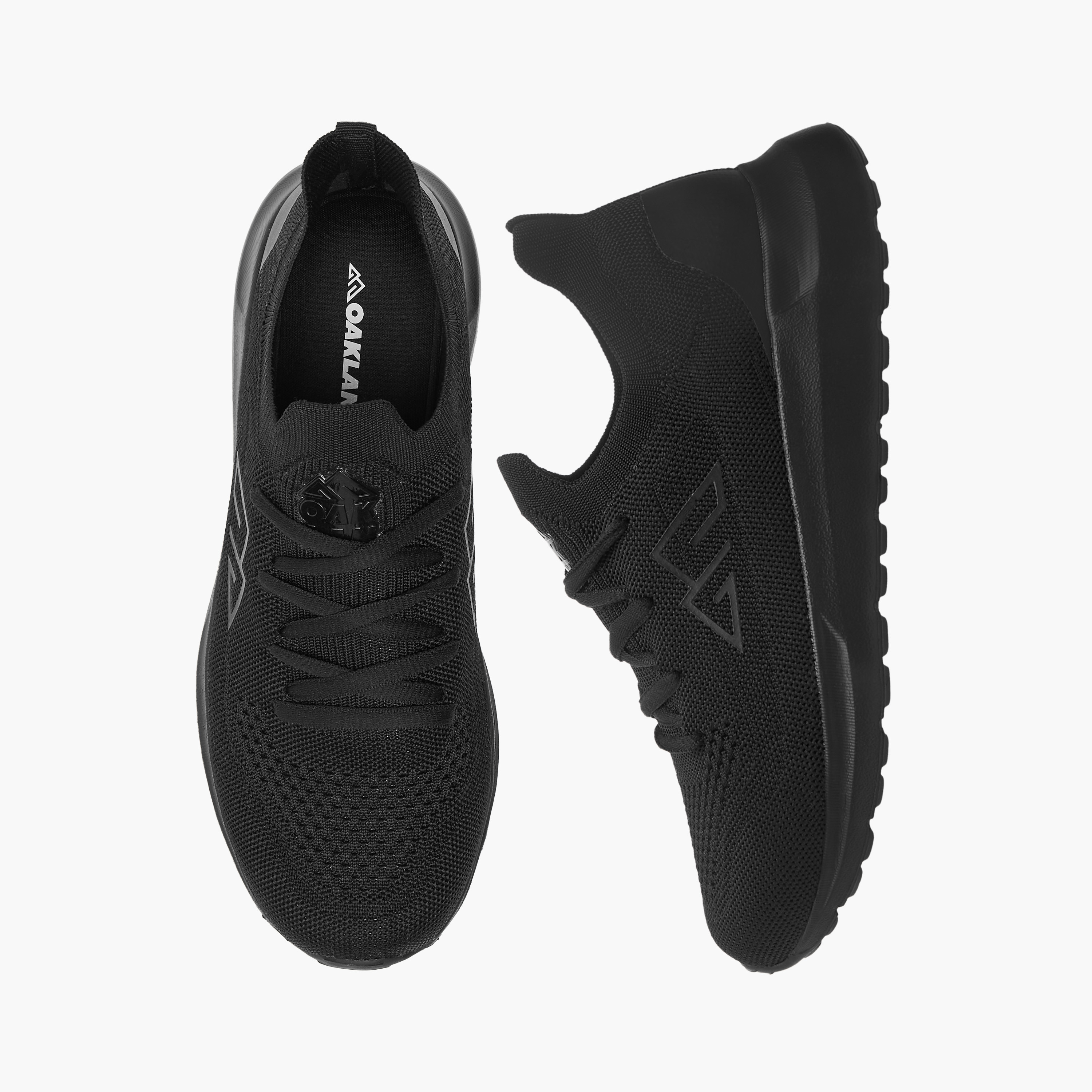 Oaklan by Shoexpress Logo Detail Sports Shoes with Lace-Up Closure-sports-women-shoes-image-1