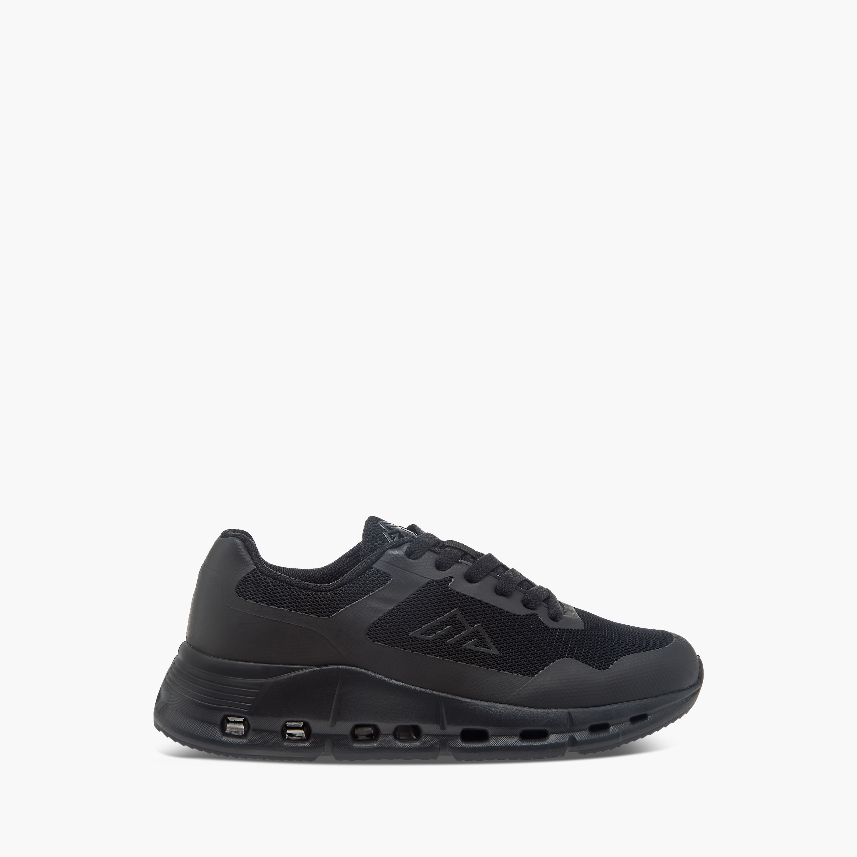 Oaklan by Shoexpress Panelled Sports Shoes with Lace-Up Closure-women-shoes-sneakers-image-3