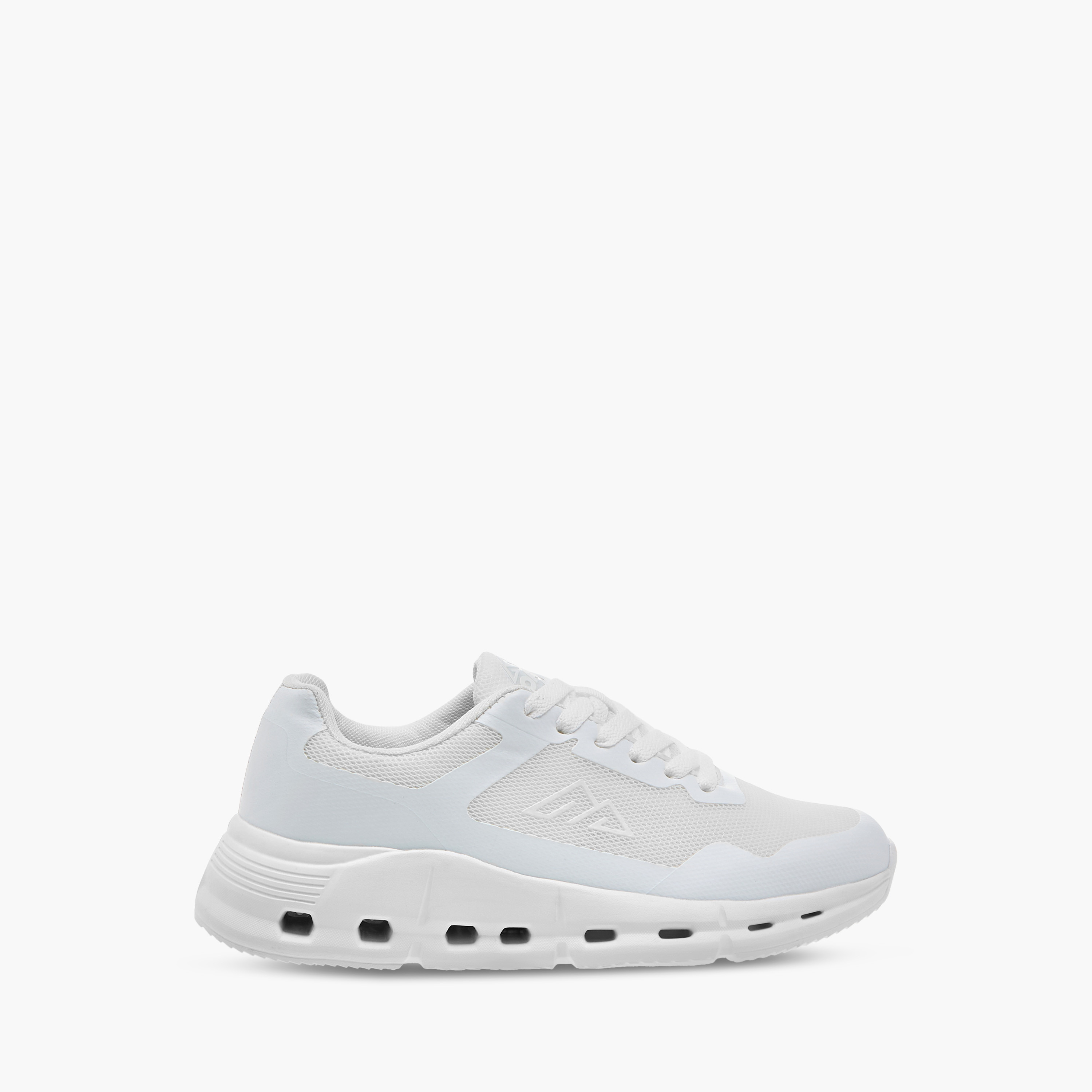 Oaklan by Shoexpress Panelled Sports Shoes with Lace-Up Closure-women-shoes-sneakers-image-3