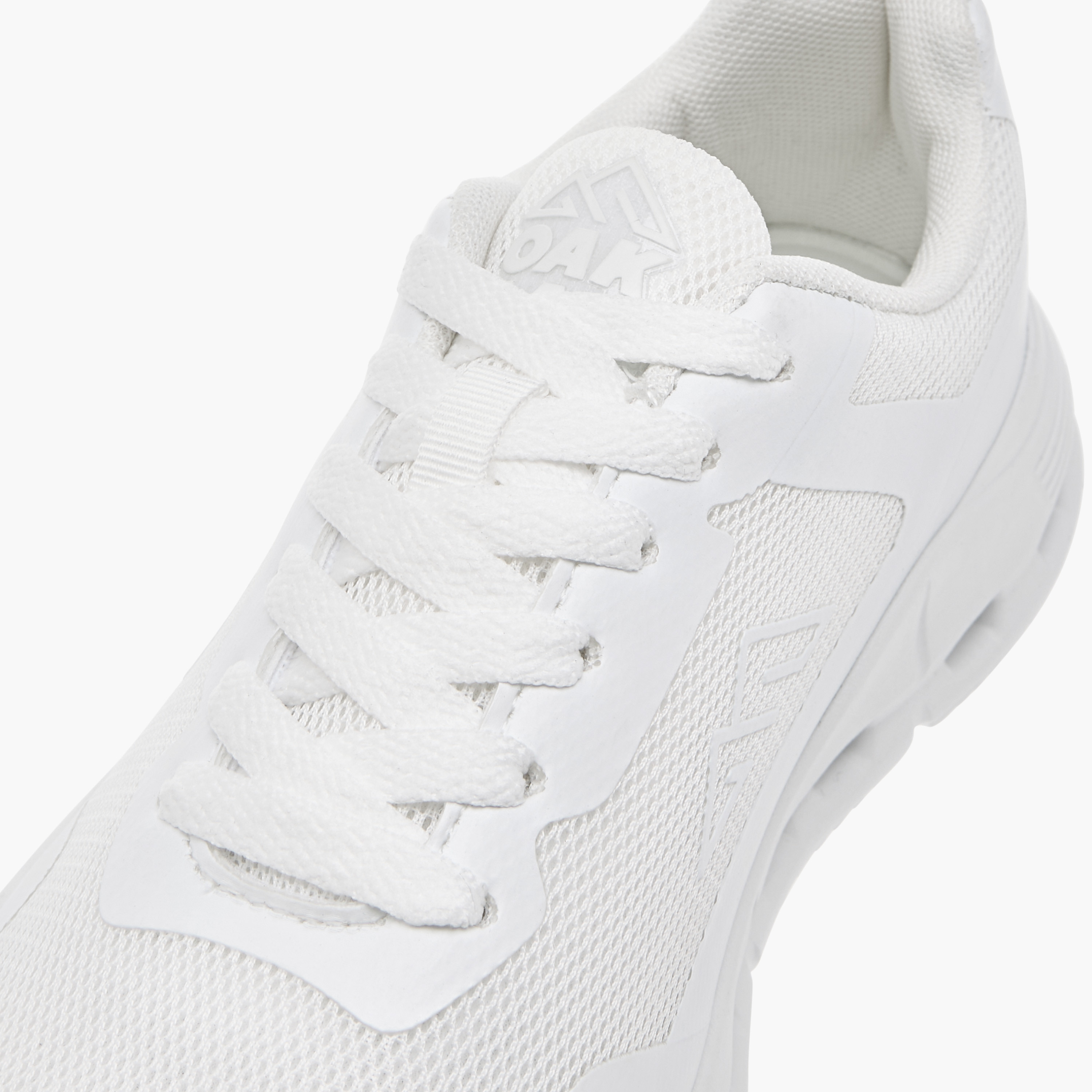 Oaklan by Shoexpress Panelled Sports Shoes with Lace-Up Closure-women-shoes-sneakers-image-4