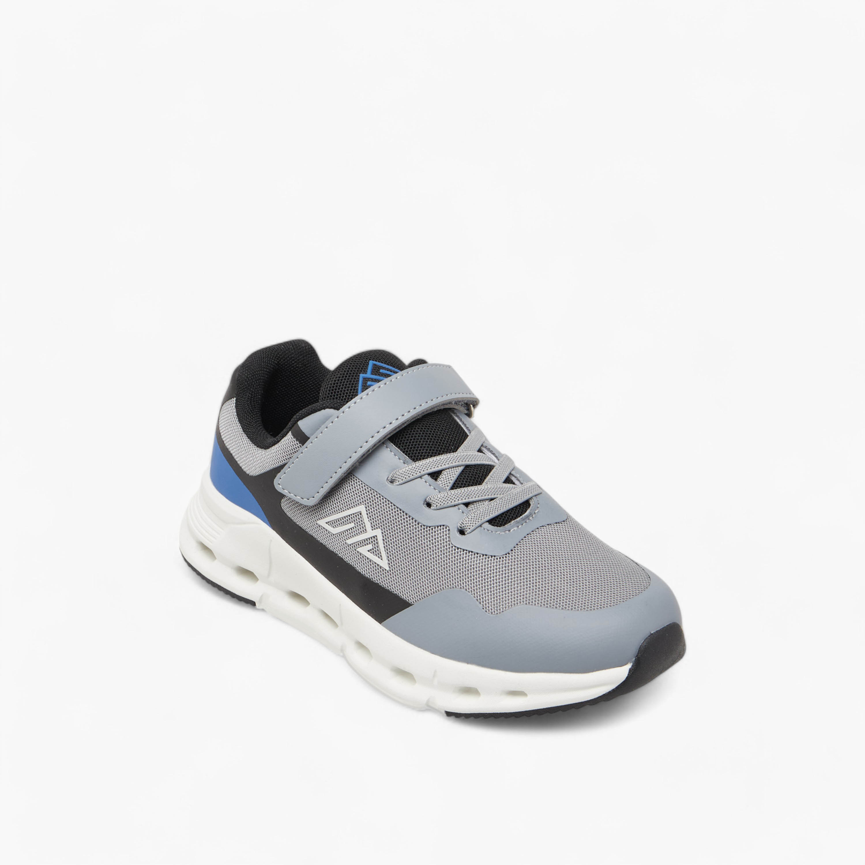 Oaklan by Shoexpress Kids Panelled Sneakers with Hook and Loop Closure-boys-shoes-sneakers-image-2