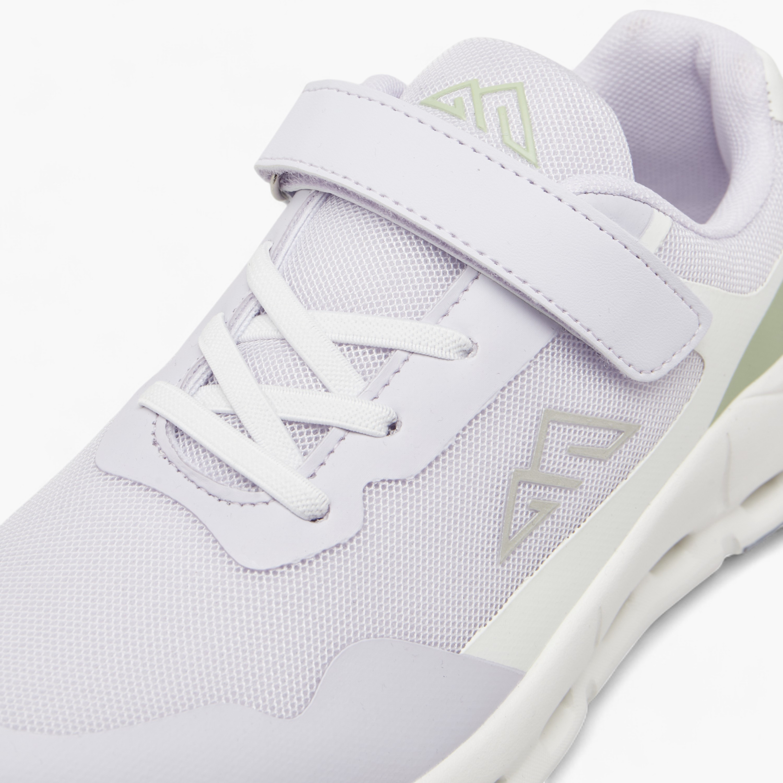 Oaklan by Shoexpress Textured Sneakers with Hook and Loop Closure-girls-shoes-sneakers-image-4