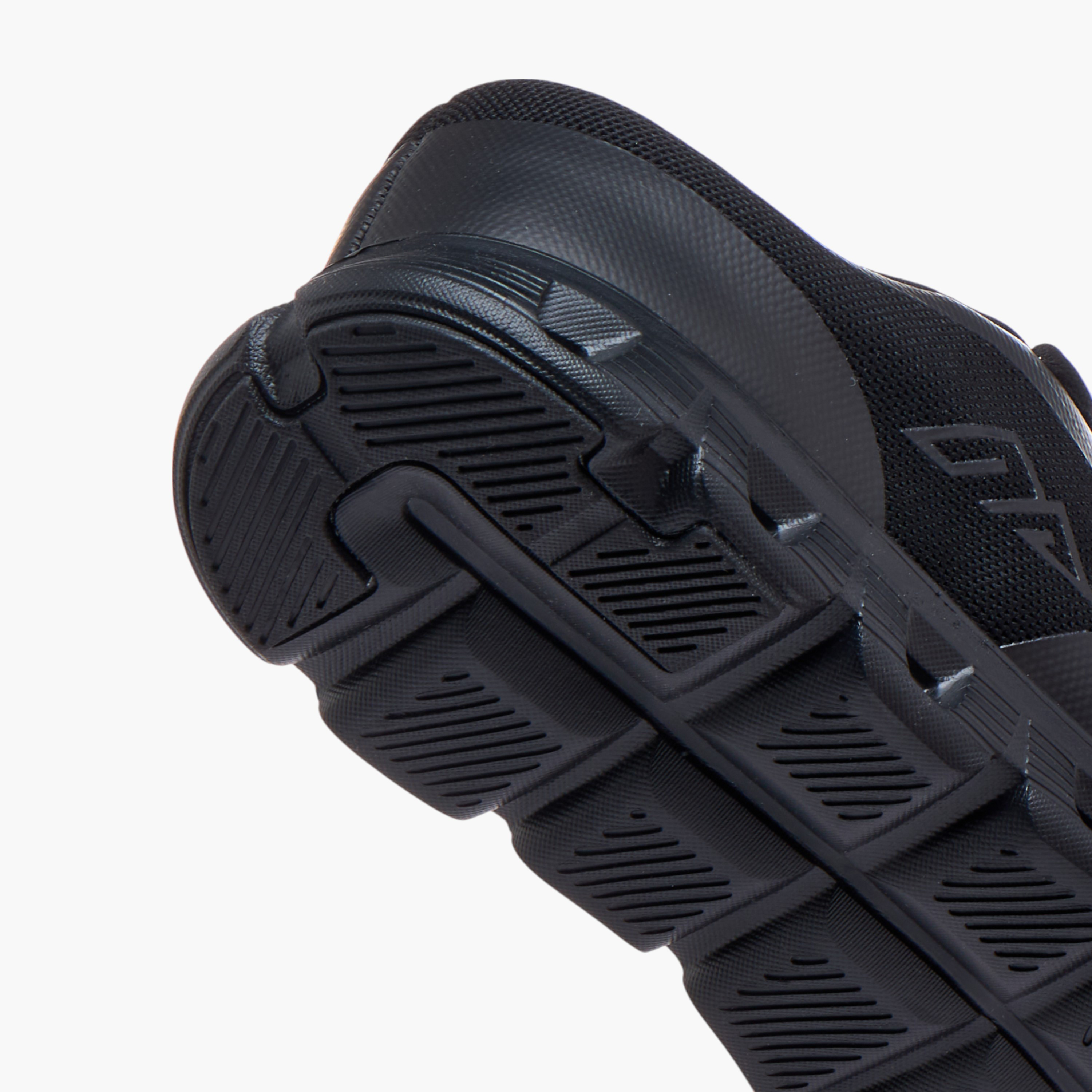 Oaklan by Shoexpress Textured Lace-Up Sports Shoes-sports-men-shoes-image-5