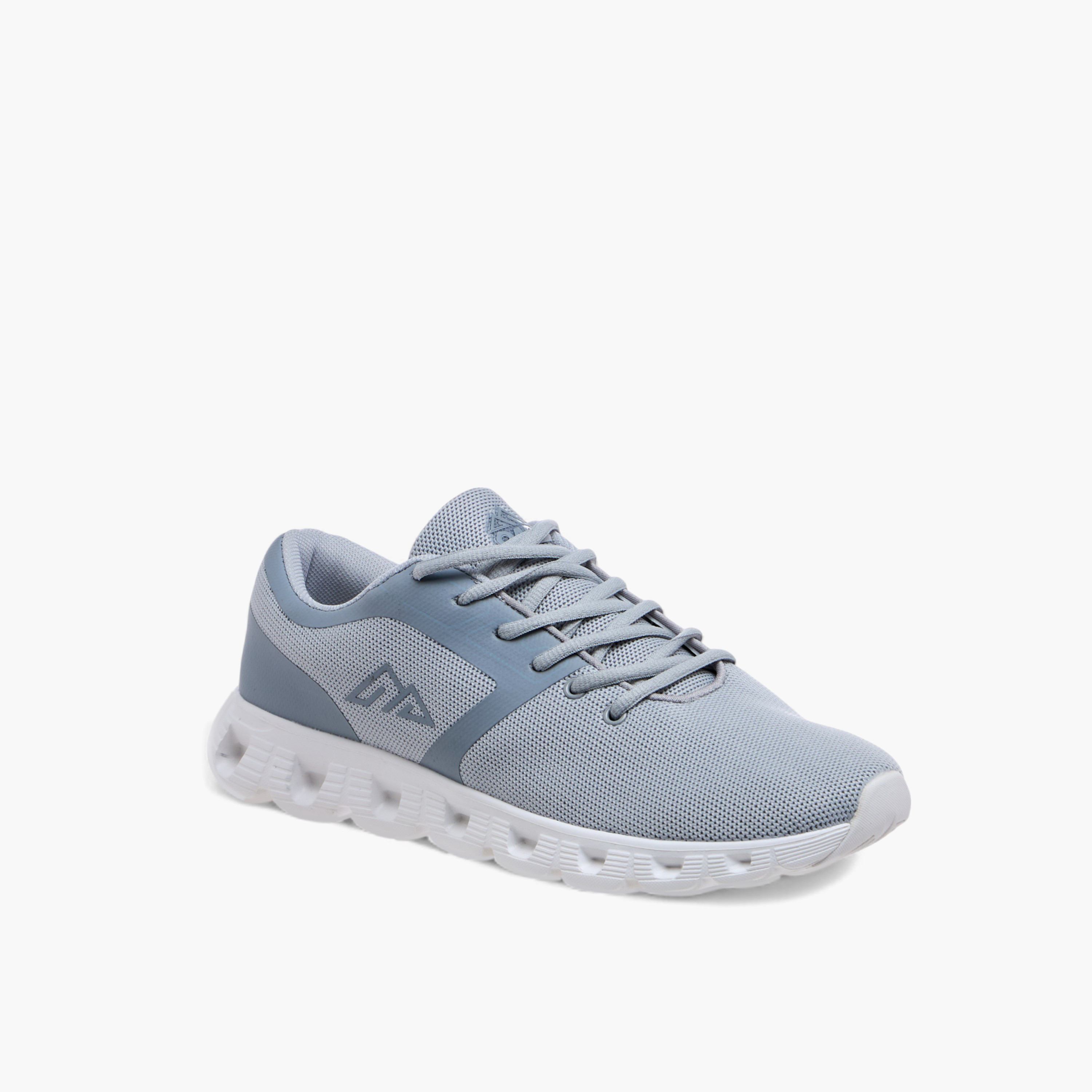 Oaklan by Shoexpress Textured Lace-Up Sports Shoes-sports-men-shoes-image-2