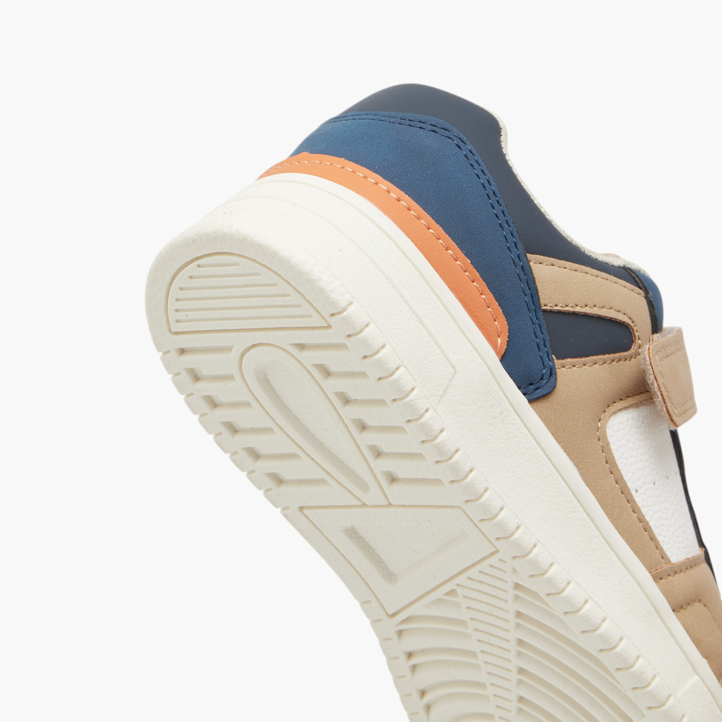 LBL by Shoexpress Colourblock Sneakers with Hook and Loop Closure-boys-shoes-sneakers-image-5