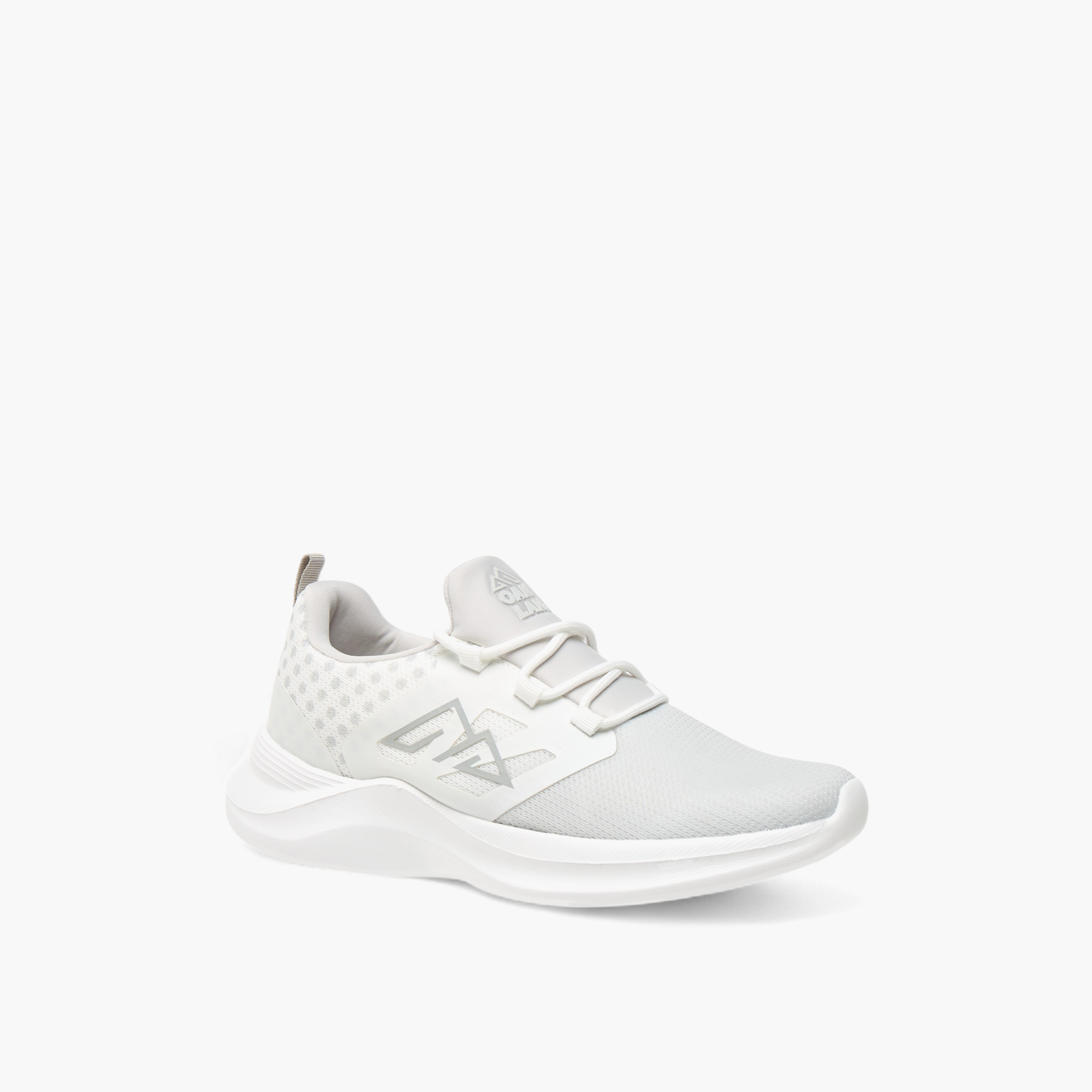 Oaklan by Shoexpress Logo Detail Lace-Up Sports Shoes-sports-women-shoes-image-2