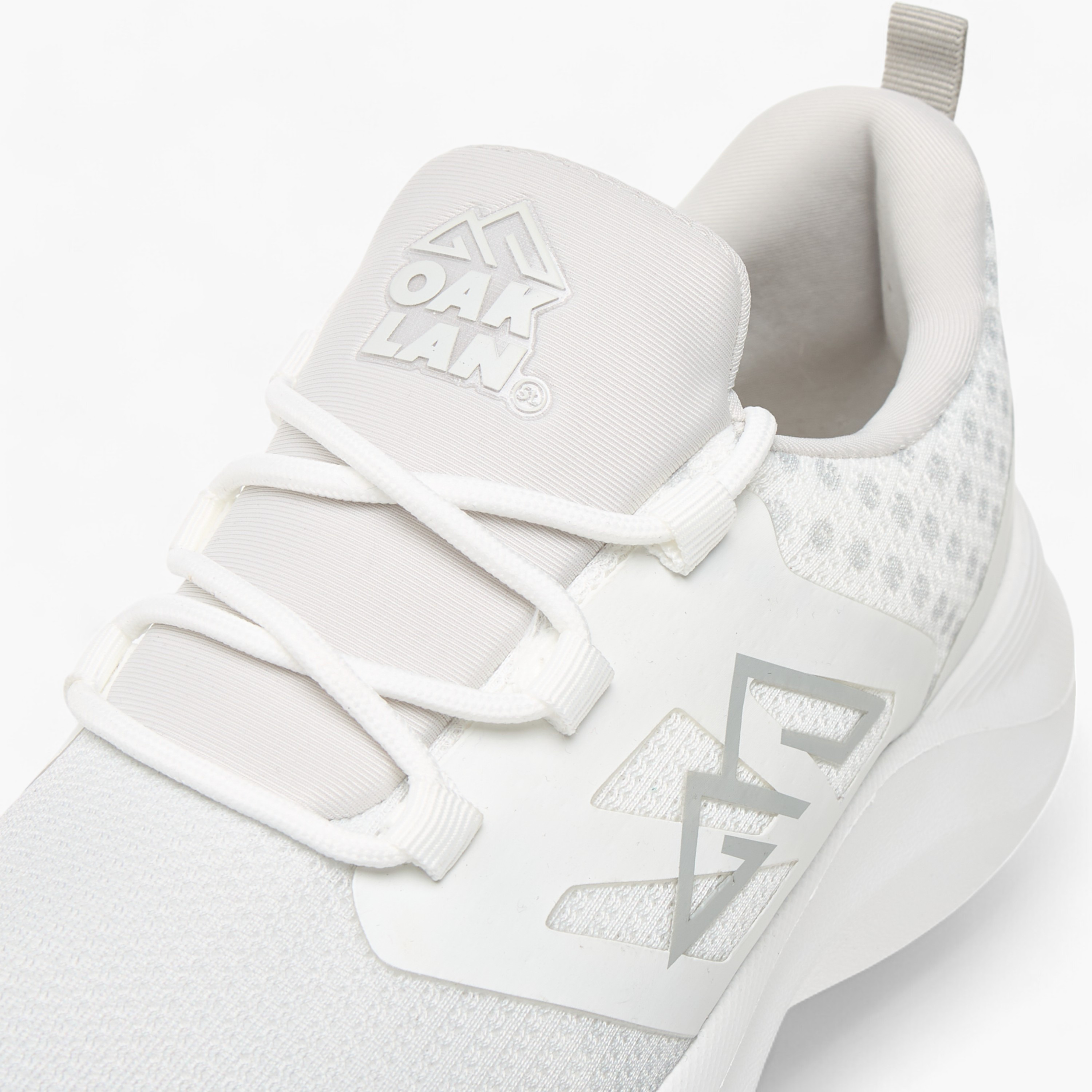 Oaklan by Shoexpress Logo Detail Lace-Up Sports Shoes-sports-women-shoes-image-4