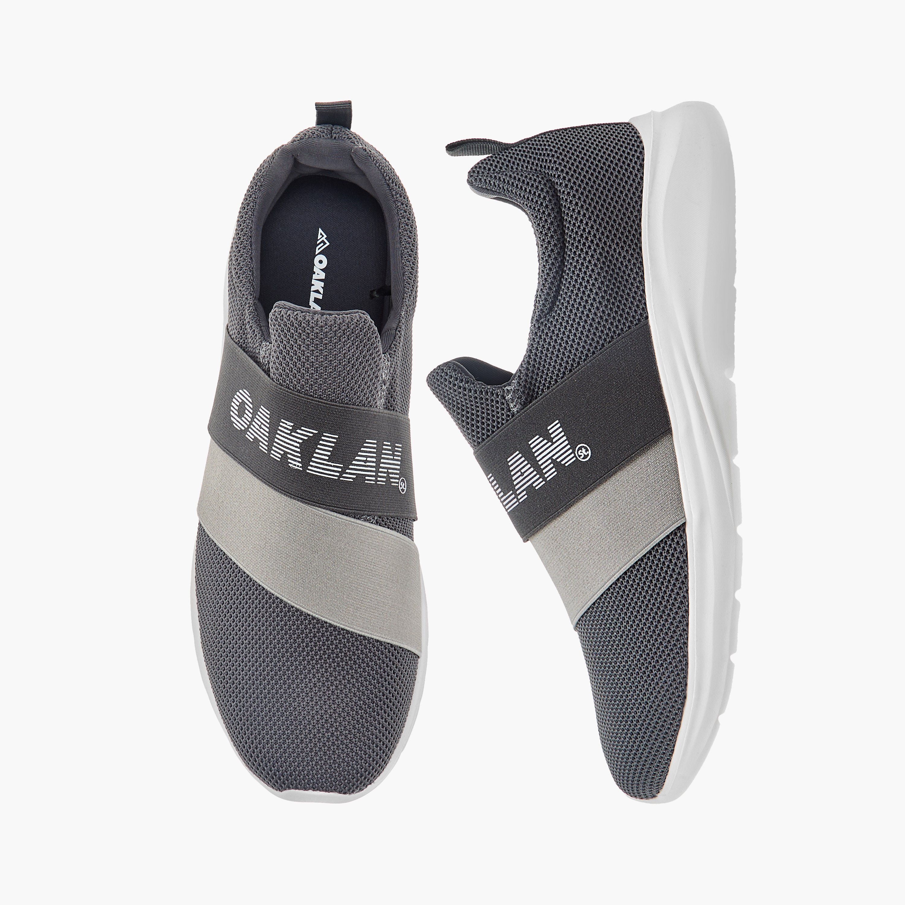 حذاء سنيكرز شبكي سهل الارتداء بألسنة سحب من أوكلان من شو إكسبرس-men-shoes-sneakers-image-1