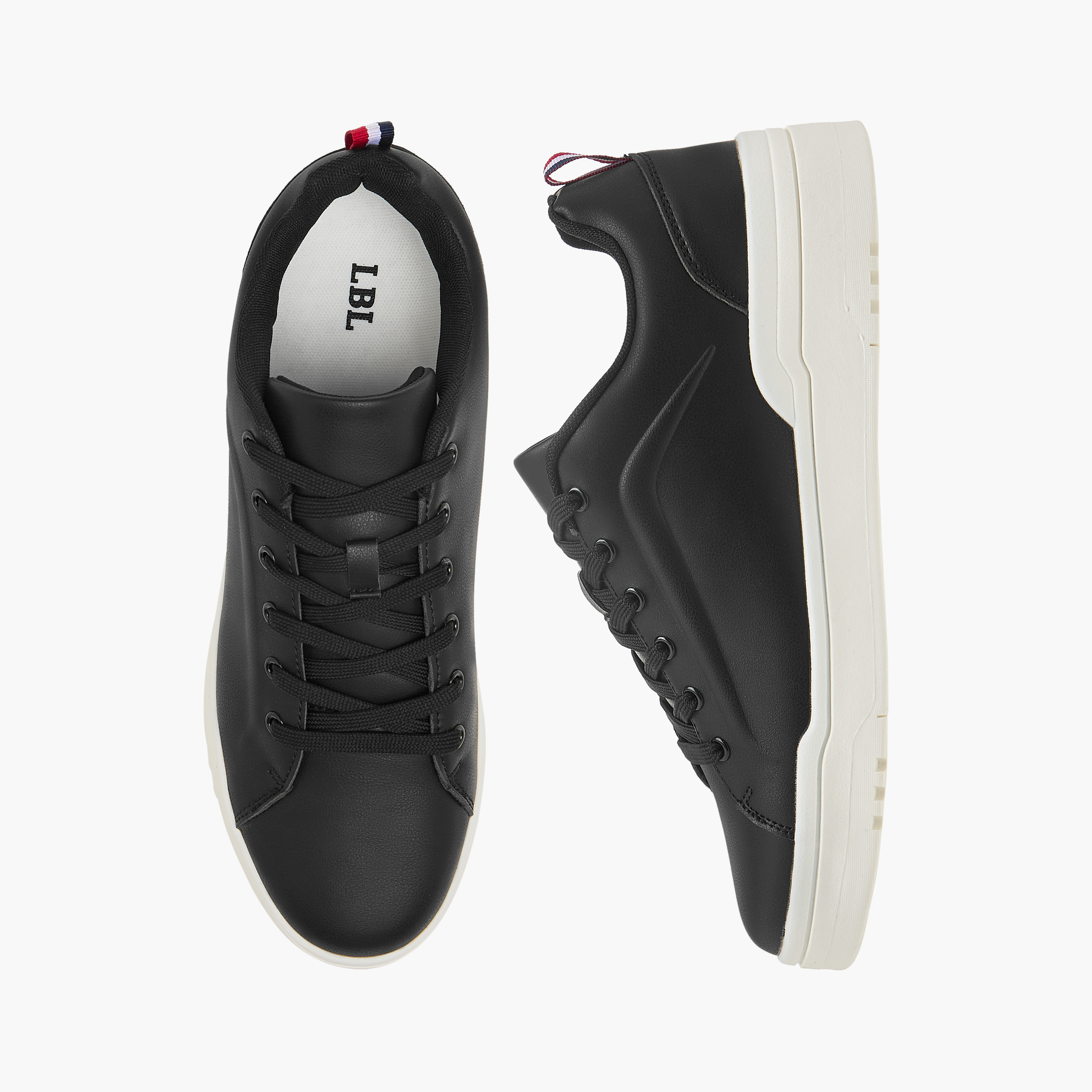LBL by Shoexpress Solid Sneakers with Lace-Up Closure-men-shoes-sneakers-image-1