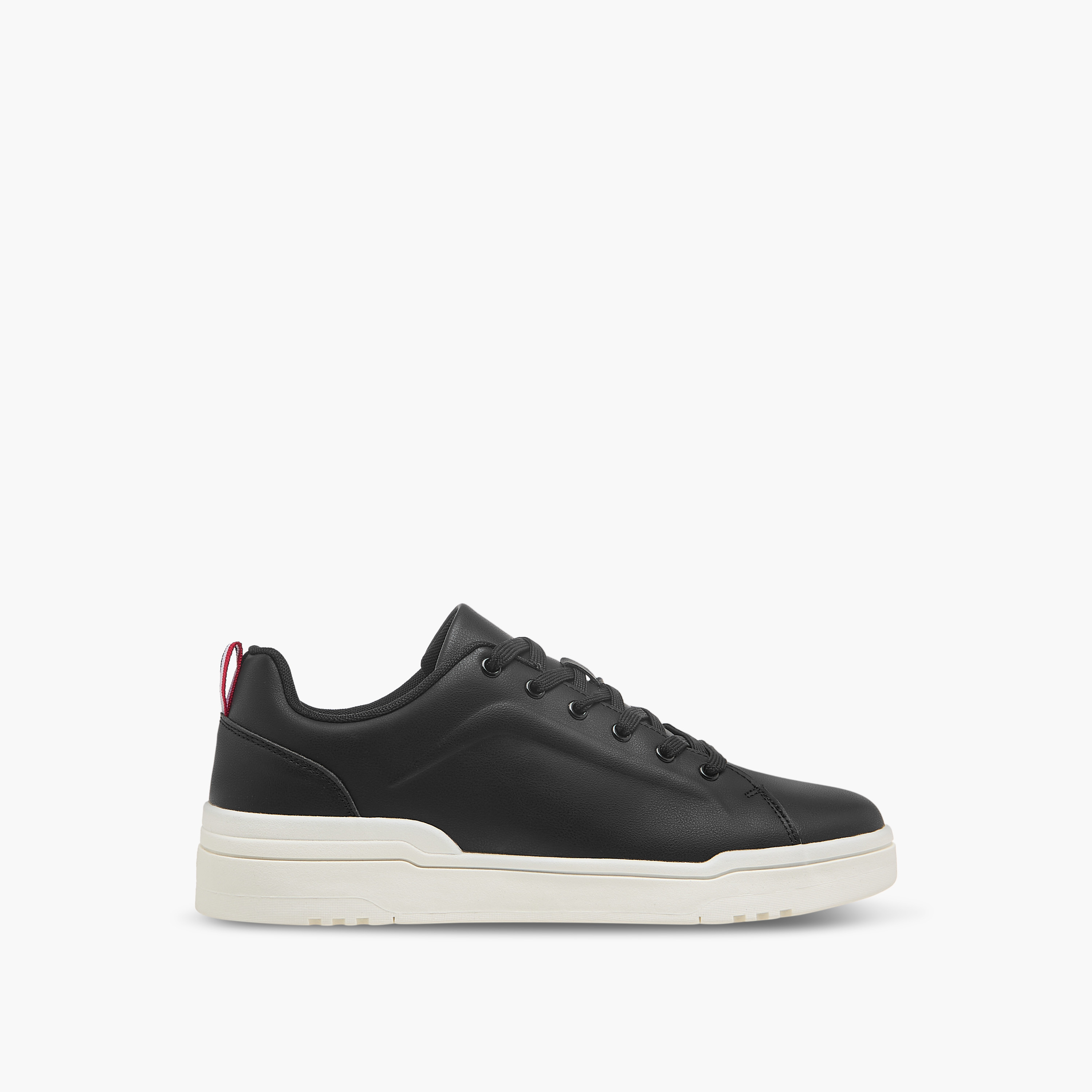 LBL by Shoexpress Solid Sneakers with Lace-Up Closure-men-shoes-sneakers-image-3