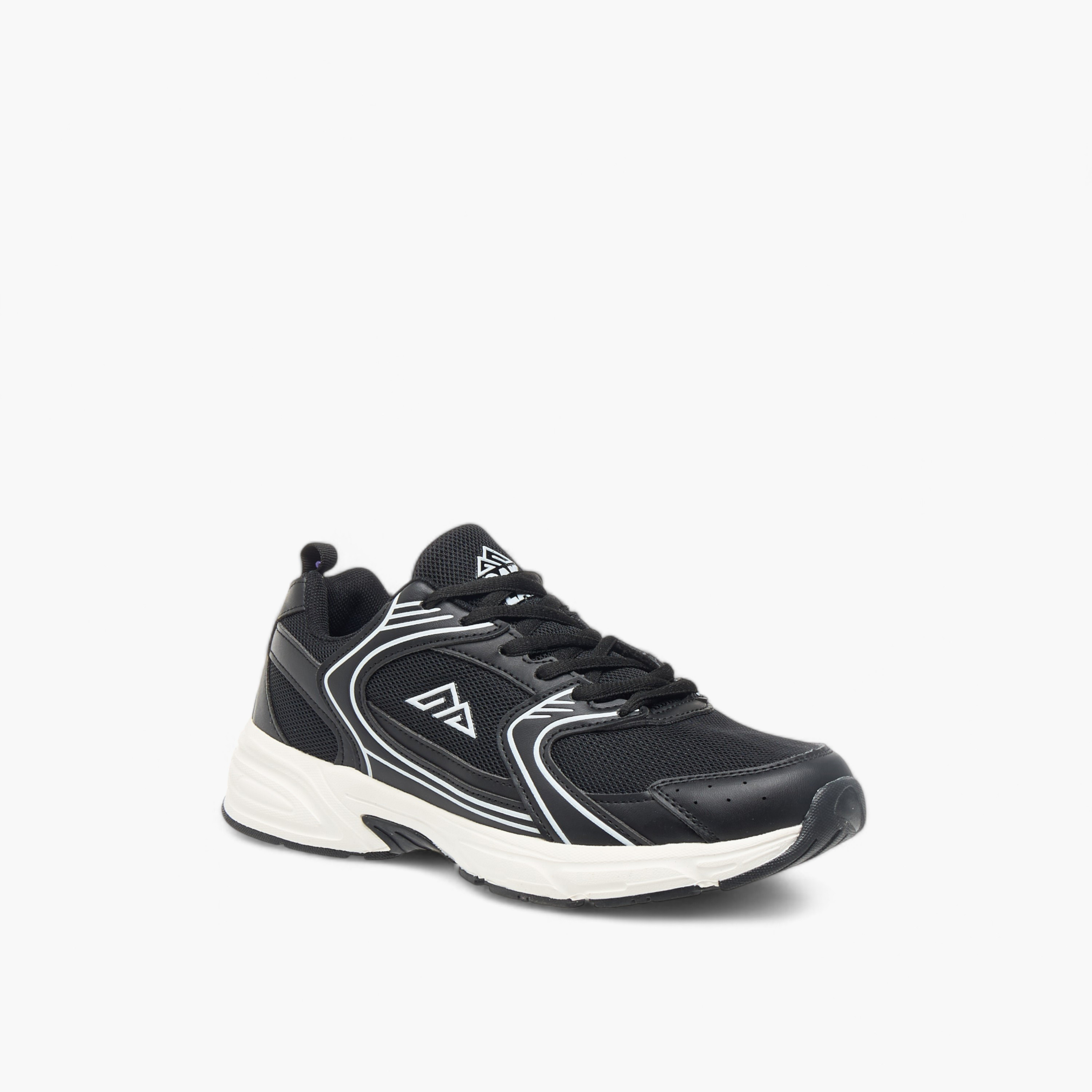Oaklan by Shoexpress Logo Detail Lace-Up Sports Shoes-sports-women-shoes-image-2