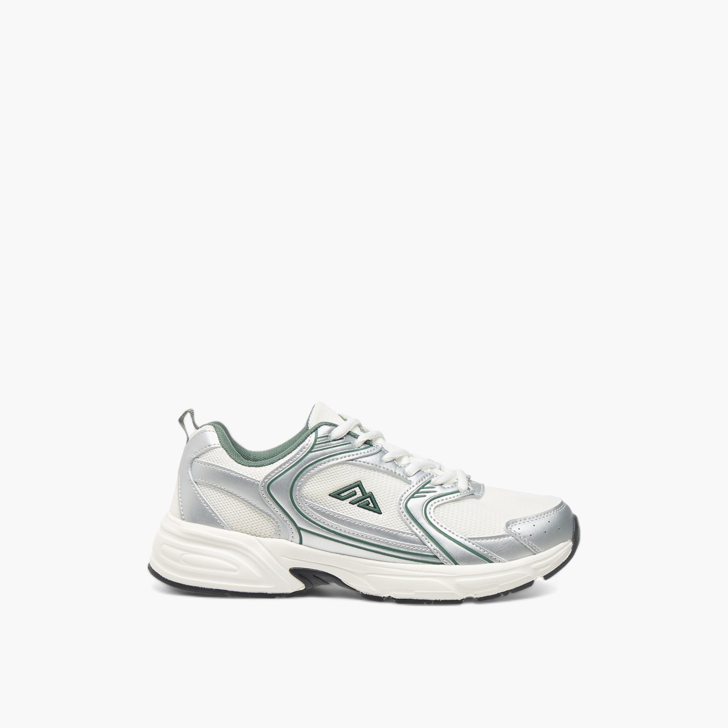 Oaklan by Shoexpress Logo Detail Lace-Up Sports Shoes-sports-women-shoes-image-3